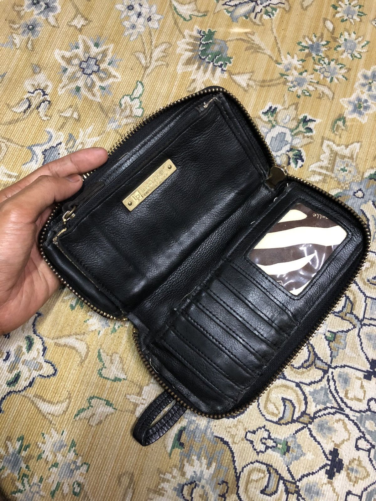 Genuine Leather LINEA PELLE ZIPPER LONG WALLET Size ONE SIZE - 4 Thumbnail