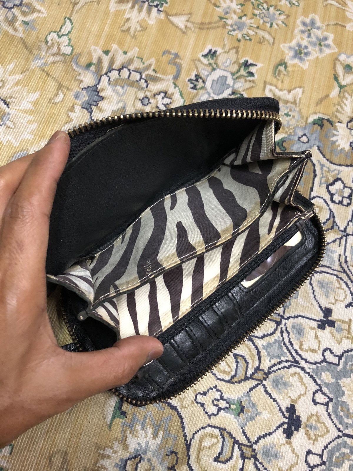 Genuine Leather LINEA PELLE ZIPPER LONG WALLET Size ONE SIZE - 6 Thumbnail