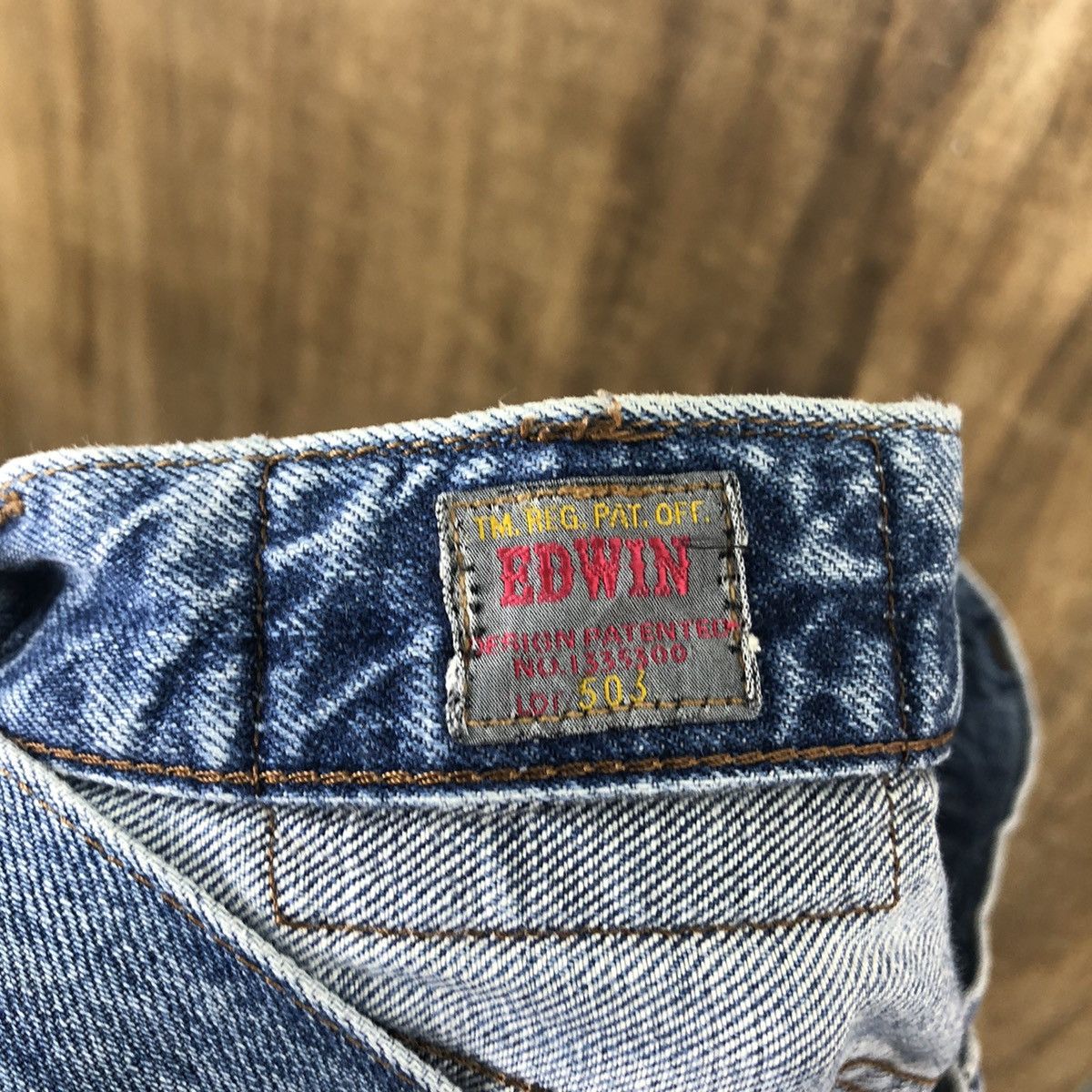 Edwin VINTAGE EDWIN ORANGE TAG FADED JEANS DENIM PANTS # 002 Size US 32 / EU 48 - 11 Thumbnail