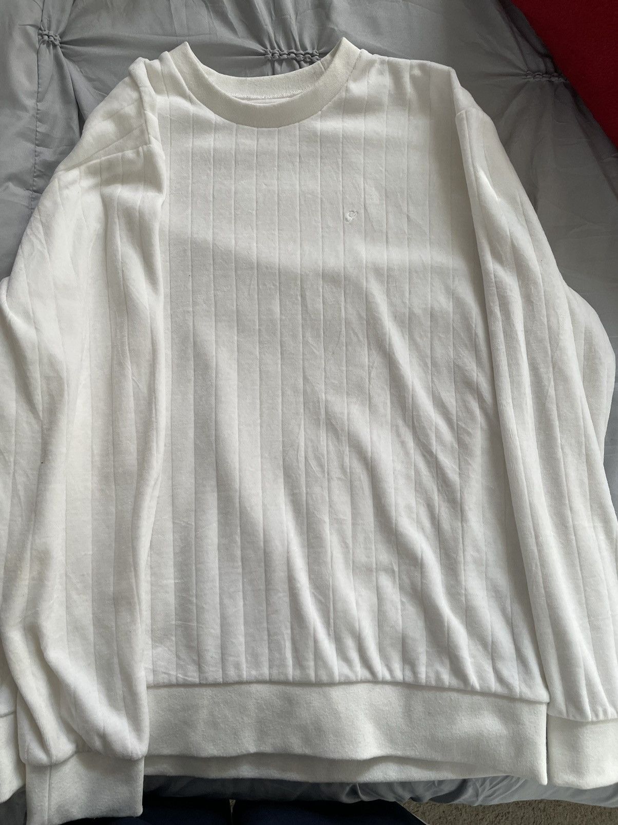 Supreme SUPREME FW 17 CREAM crewneck Size US L / EU 52-54 / 3 - 1 Thumbnail