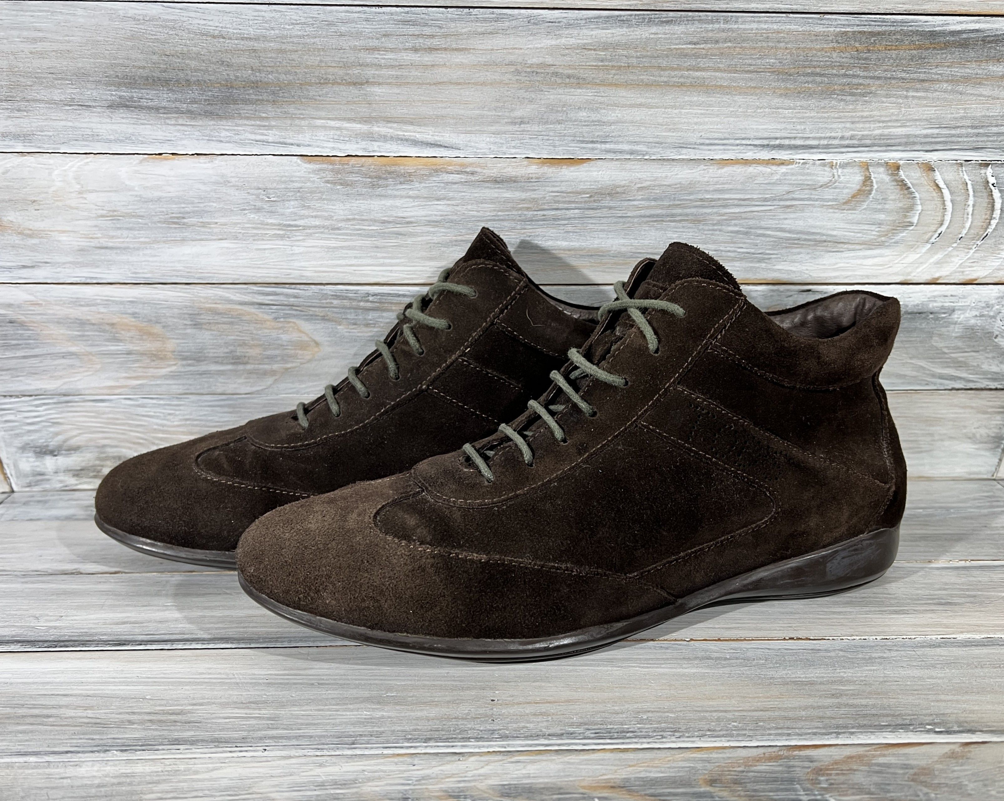 Tod's Tod's Men's Suede Shoes Brown Made In Italy Luxury Brand Size US 11 / EU 44 - 5 Thumbnail