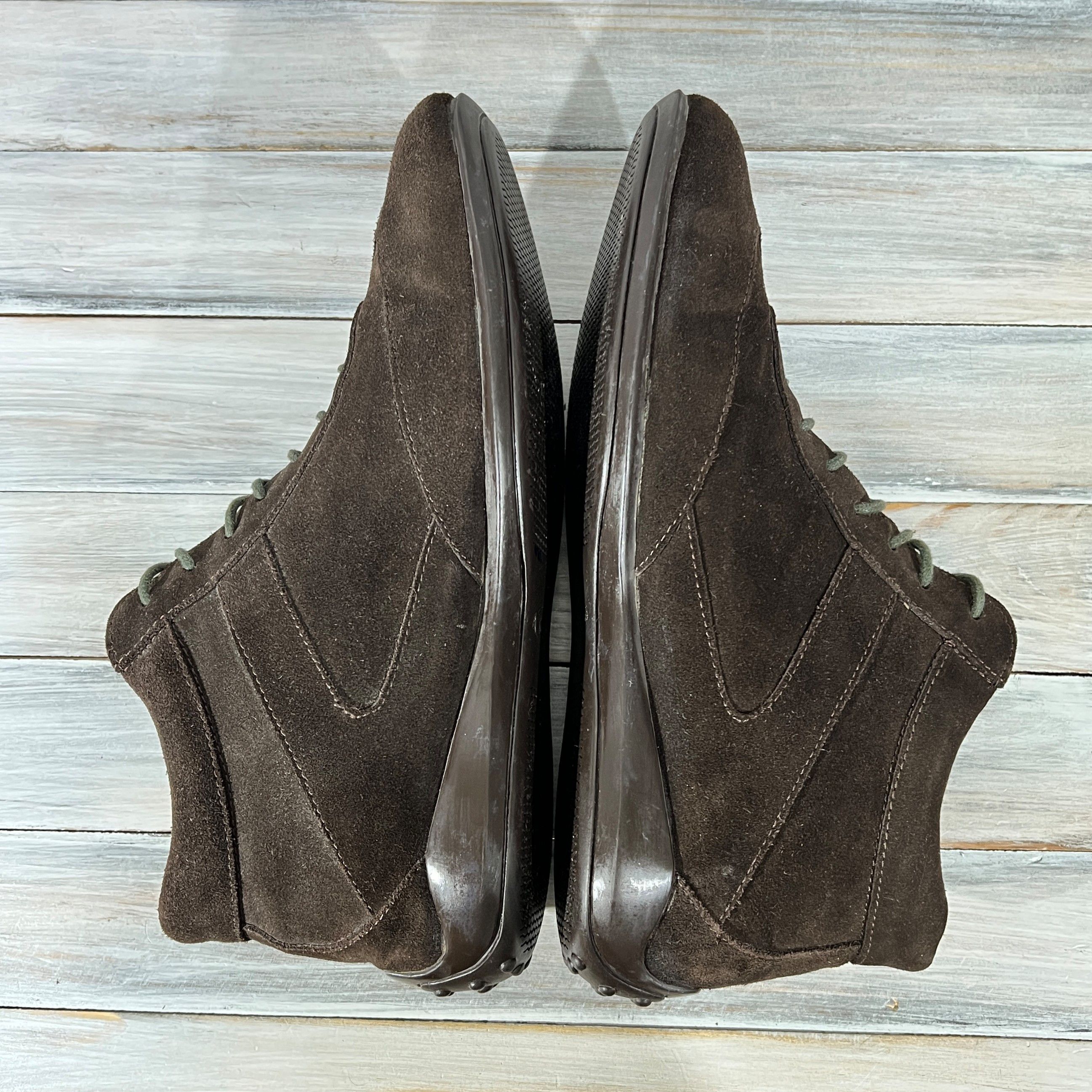 Tod's Tod's Men's Suede Shoes Brown Made In Italy Luxury Brand Size US 11 / EU 44 - 7 Thumbnail