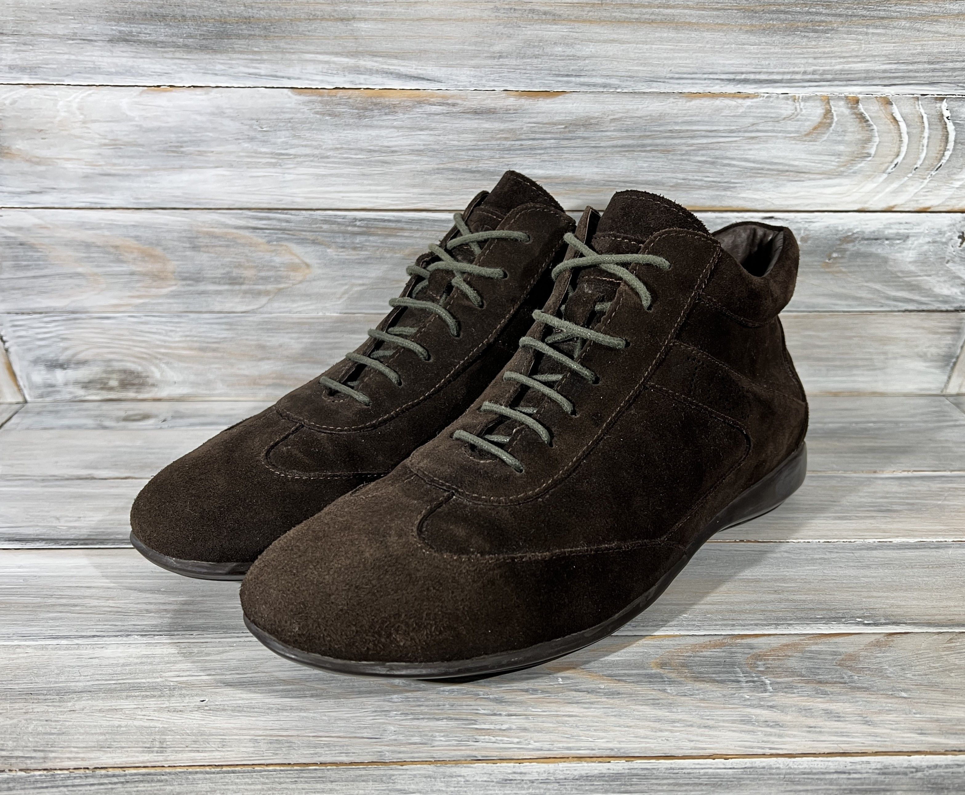 Tod's Tod's Men's Suede Shoes Brown Made In Italy Luxury Brand Size US 11 / EU 44 - 4 Thumbnail