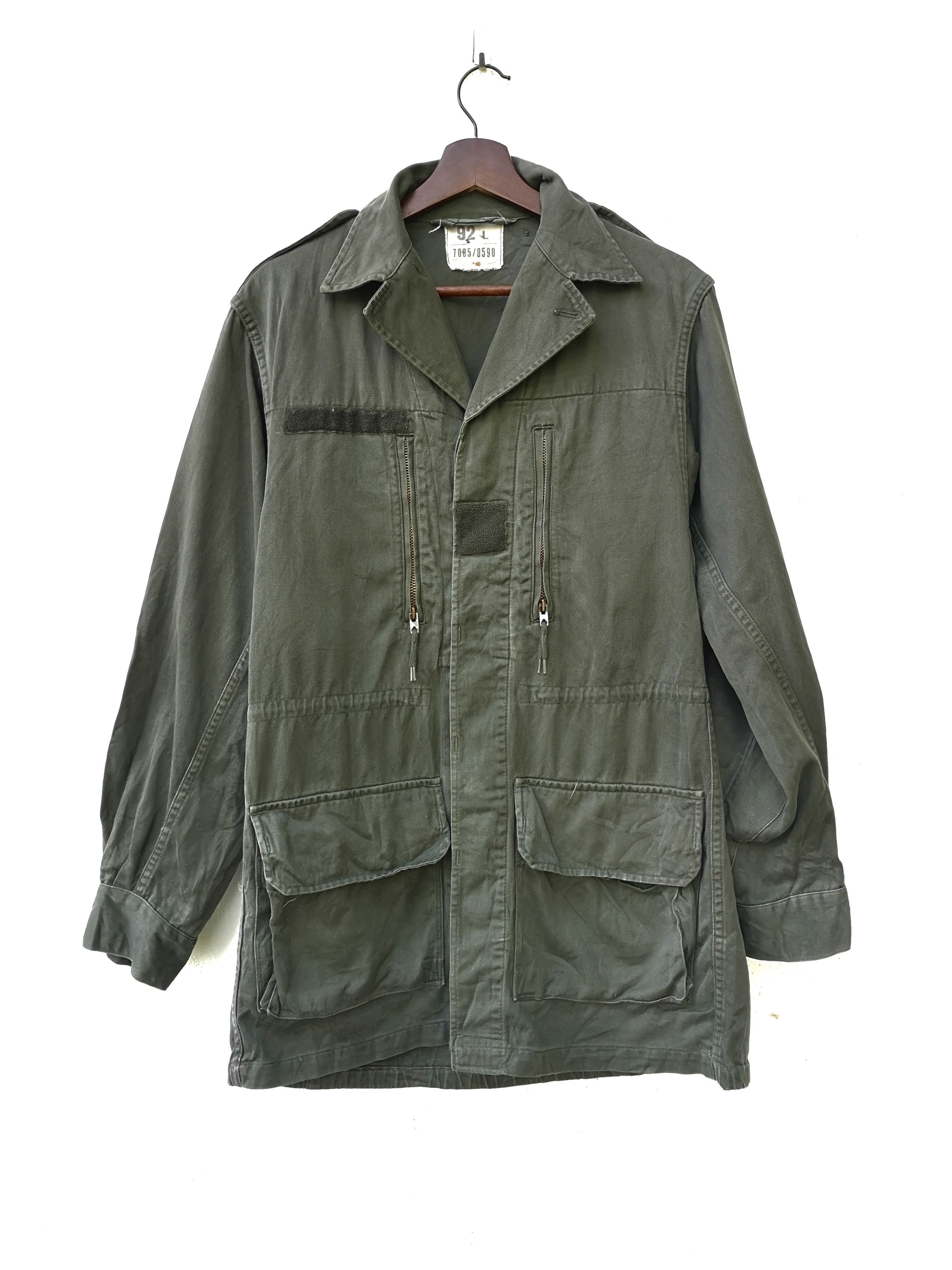 Vintage VTG France Military Size US L / EU 52-54 / 3 - 1 Thumbnail