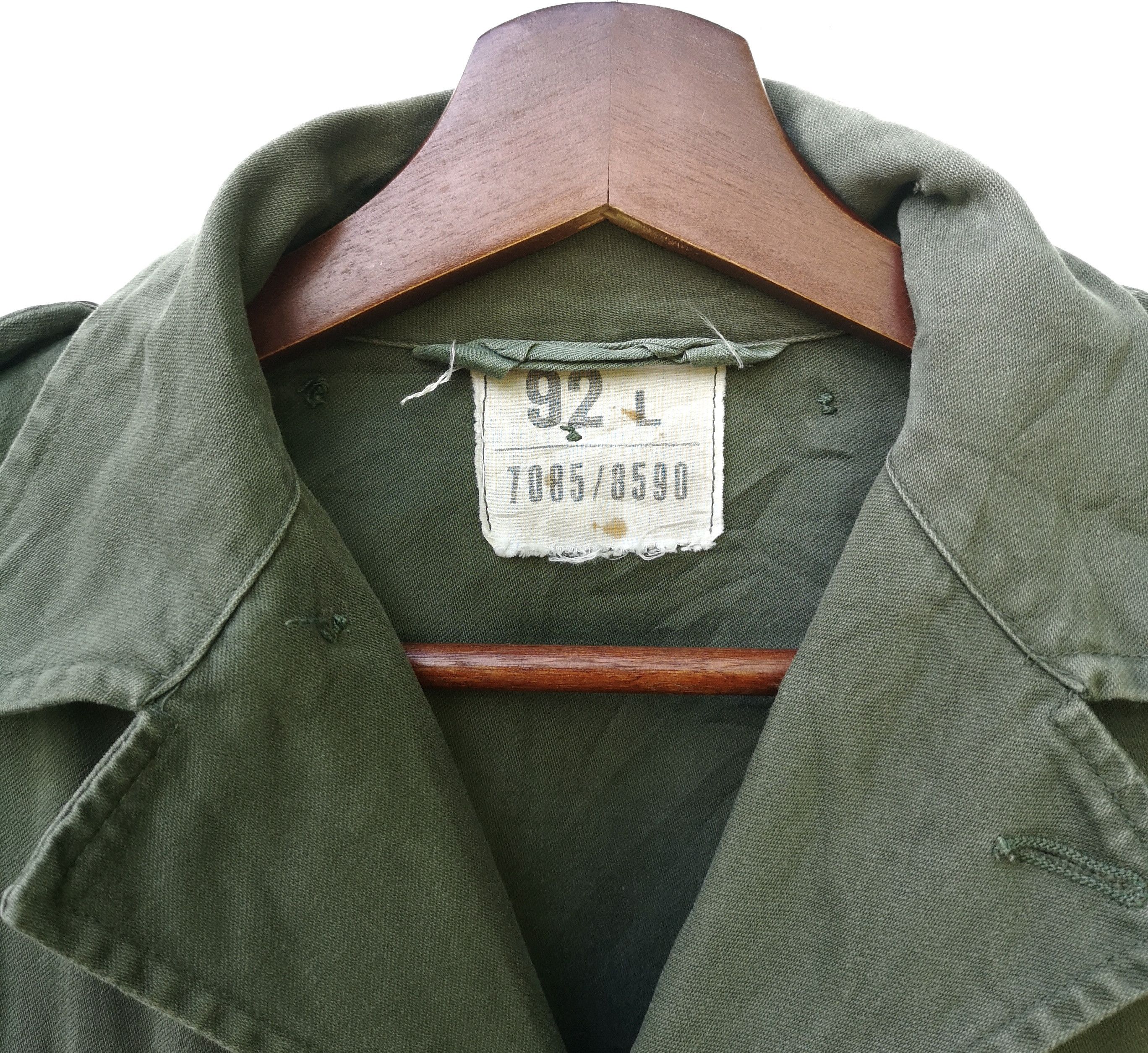 Vintage VTG France Military Size US L / EU 52-54 / 3 - 3 Thumbnail