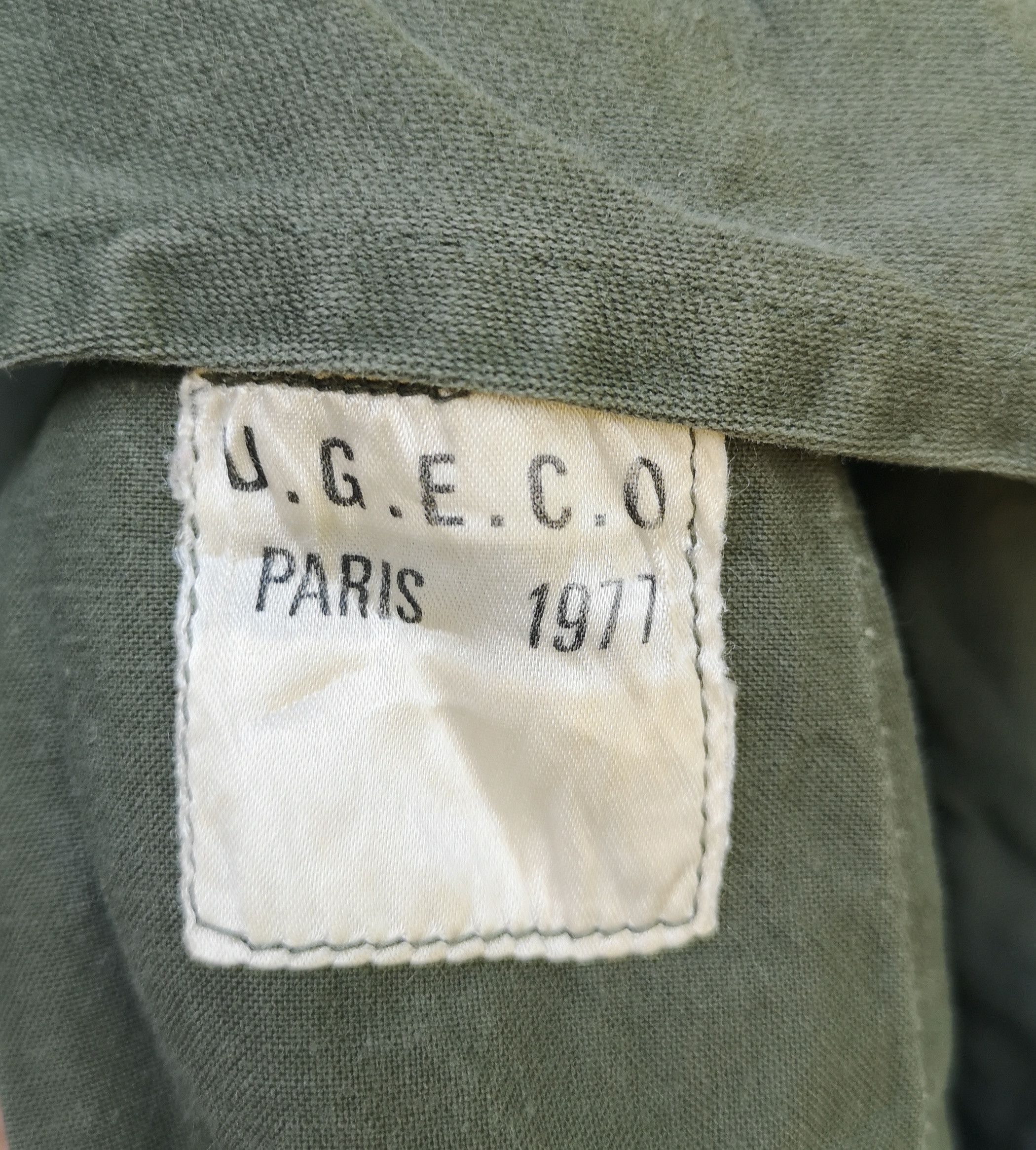 Vintage VTG France Military Size US L / EU 52-54 / 3 - 6 Thumbnail