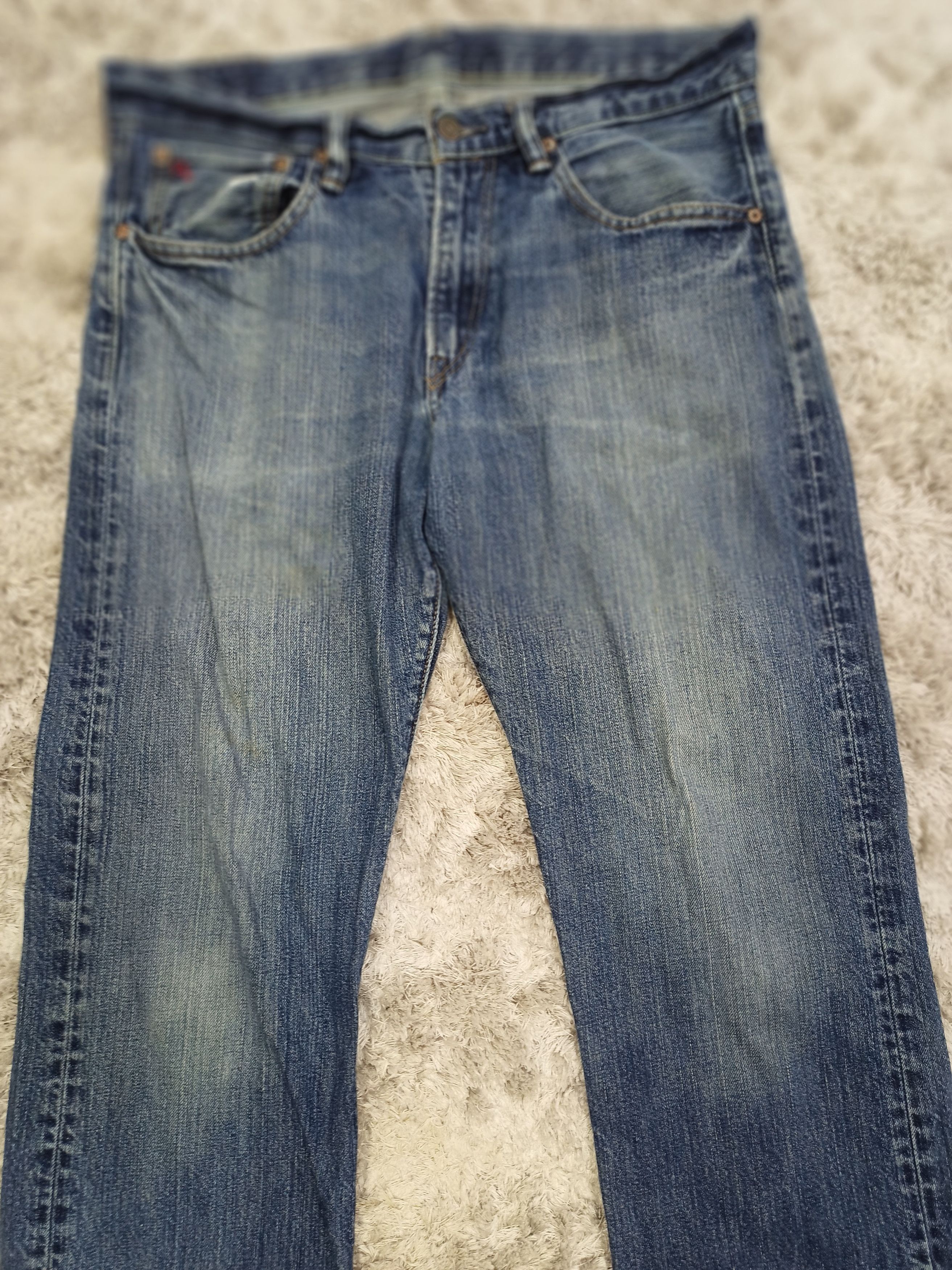Polo Ralph Lauren Polo Ralph Lauren Sun Faded Jeans Size US 35 - 11 Thumbnail