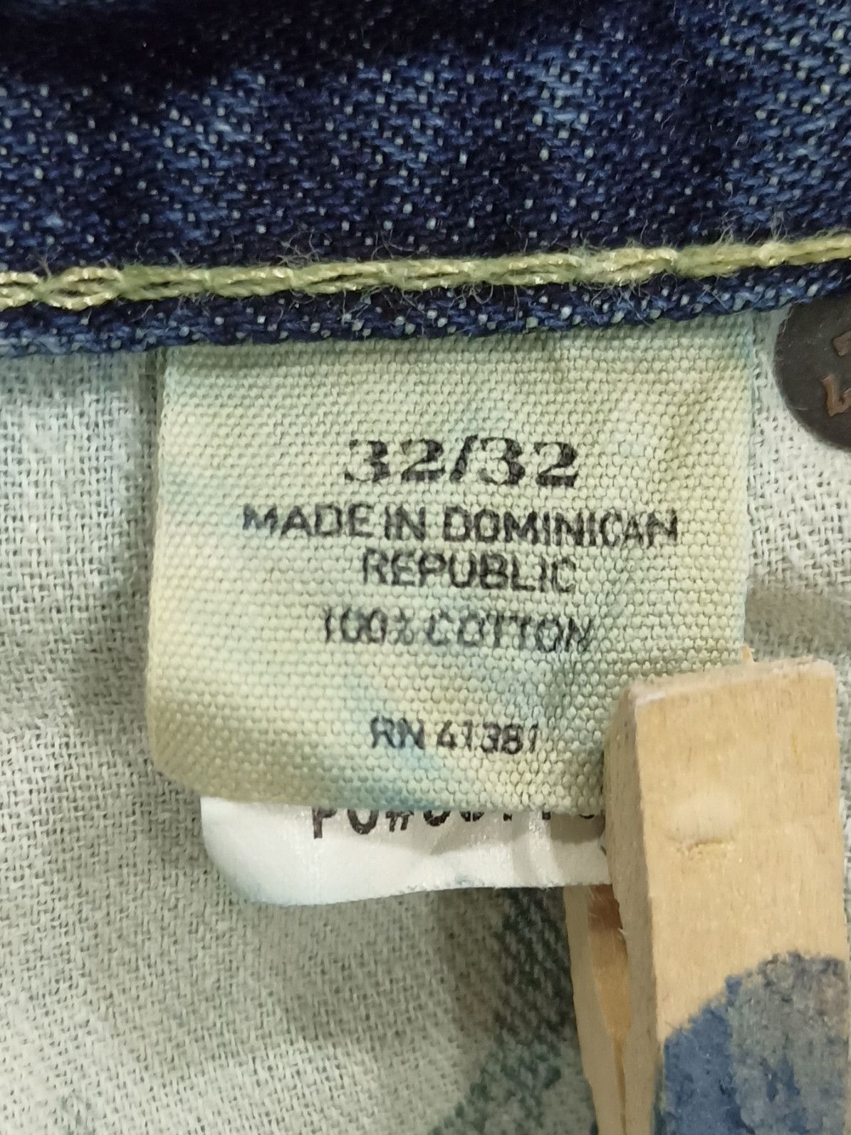 Polo Ralph Lauren Polo Ralph Lauren Sun Faded Jeans Size US 35 - 24 Thumbnail