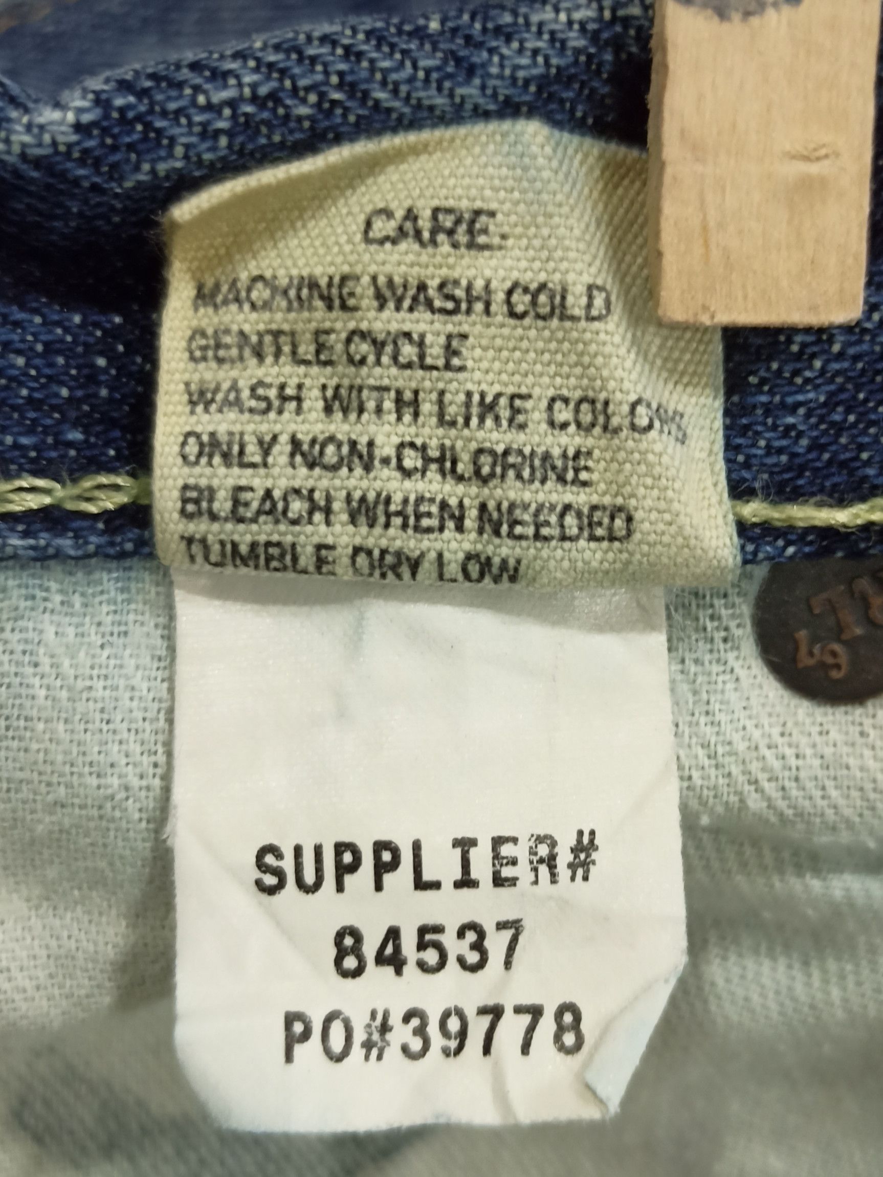 Polo Ralph Lauren Polo Ralph Lauren Sun Faded Jeans Size US 35 - 23 Thumbnail