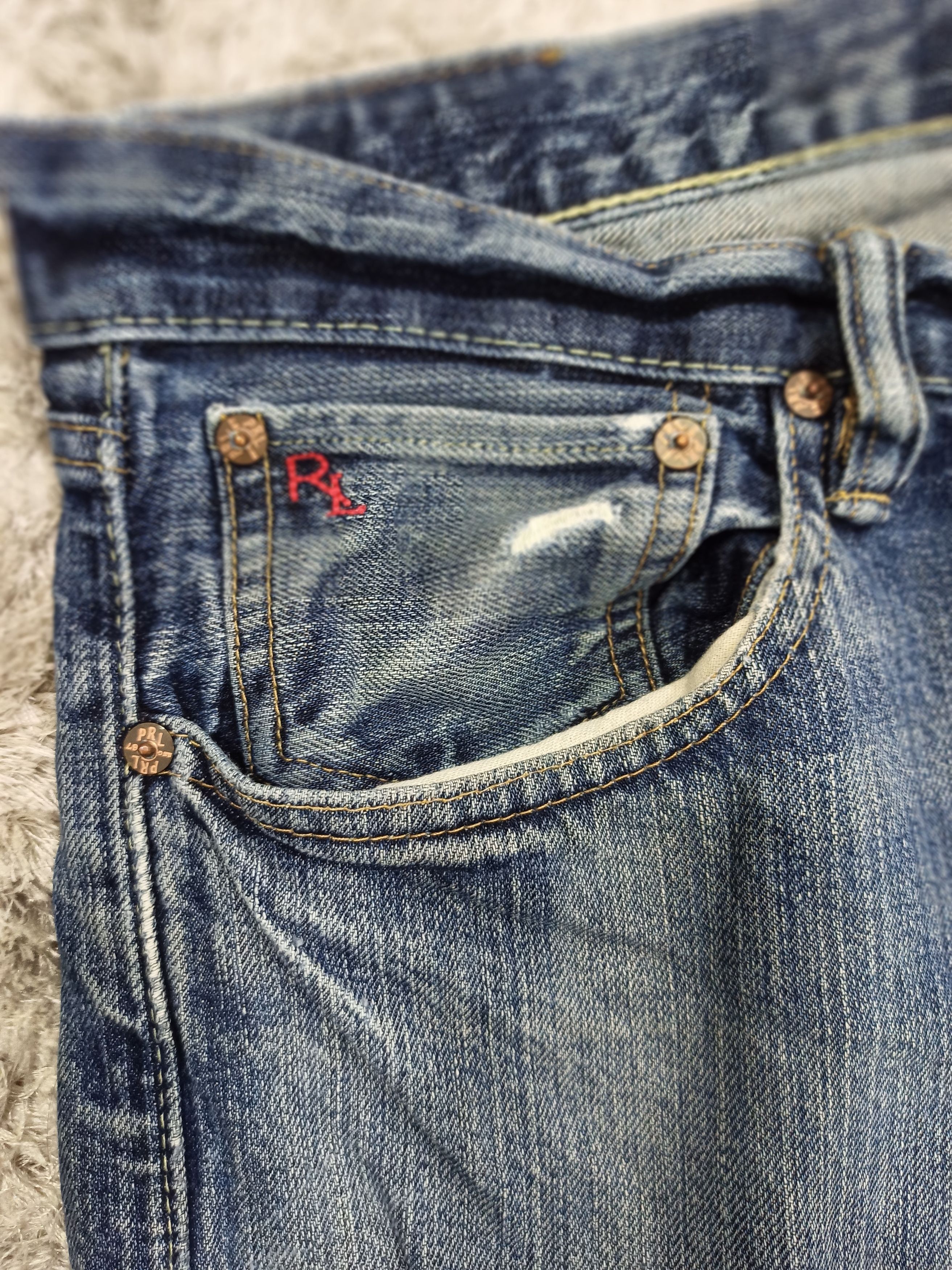 Polo Ralph Lauren Polo Ralph Lauren Sun Faded Jeans Size US 35 - 10 Thumbnail