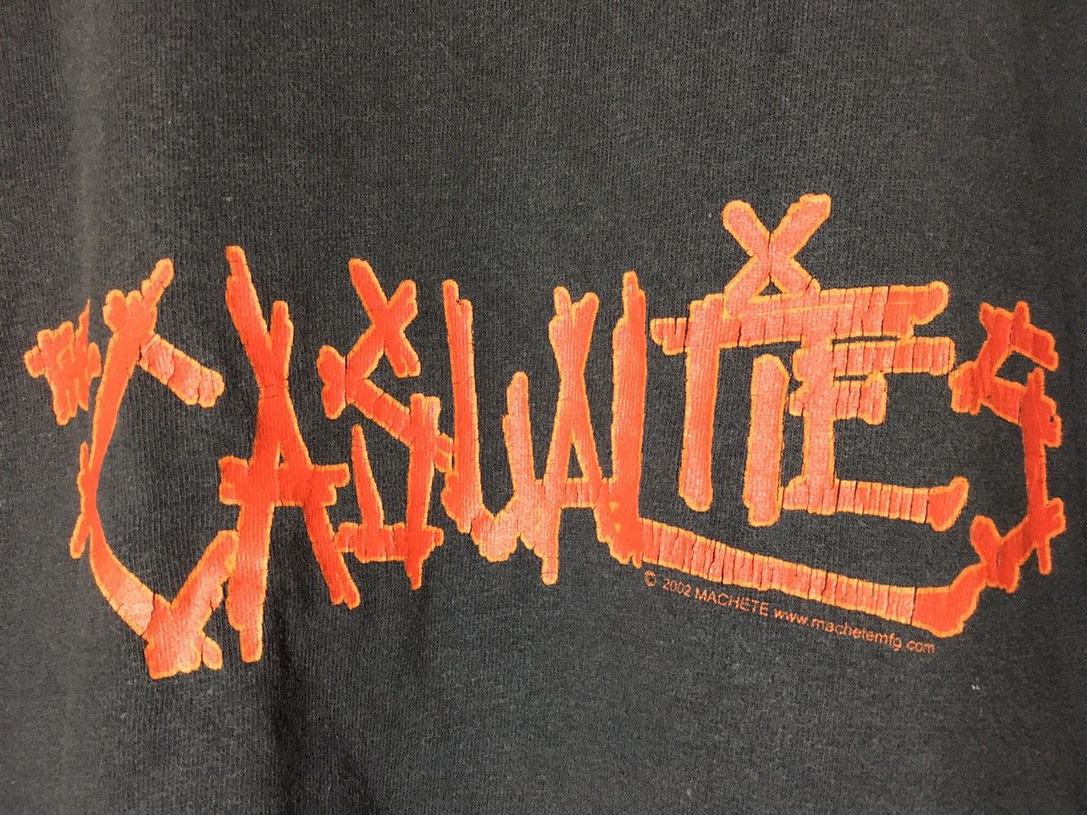 Band Tees Vintage The Casualties T Shirt American street punk band Size US L / EU 52-54 / 3 - 4 Thumbnail