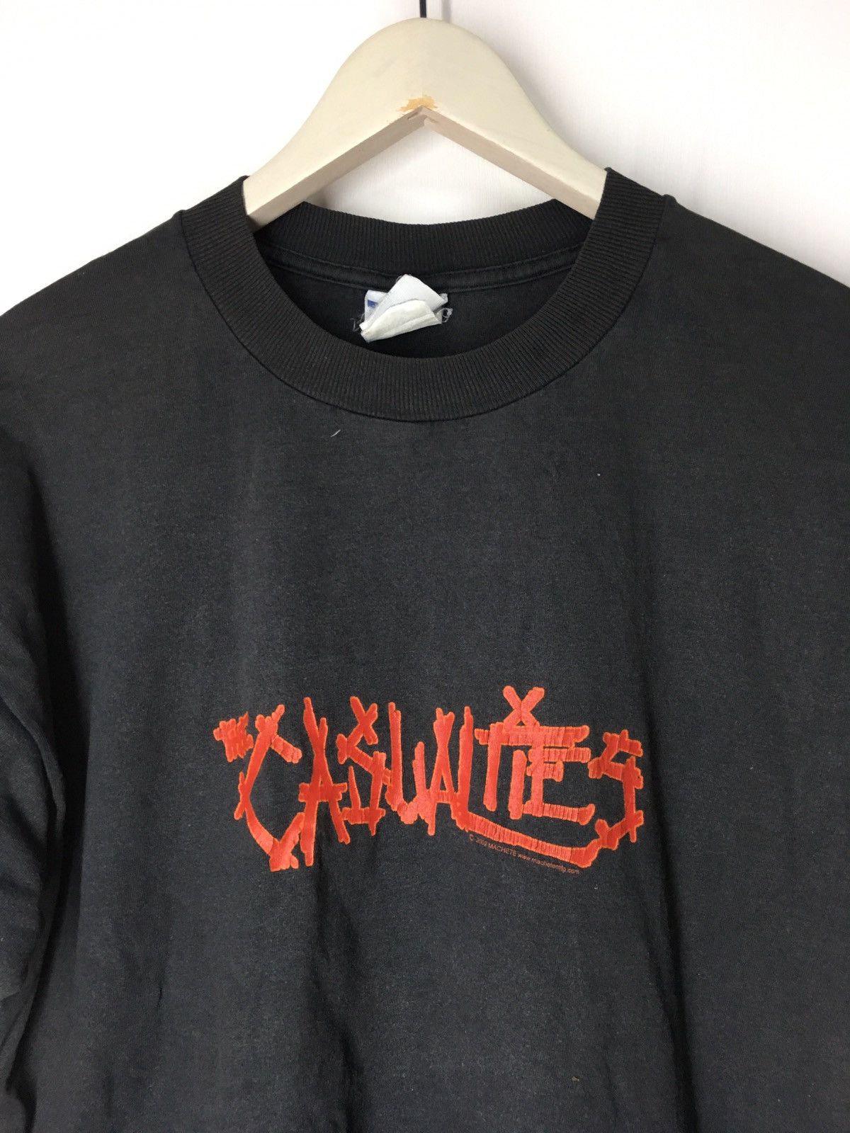 Band Tees Vintage The Casualties T Shirt American street punk band Size US L / EU 52-54 / 3 - 3 Thumbnail