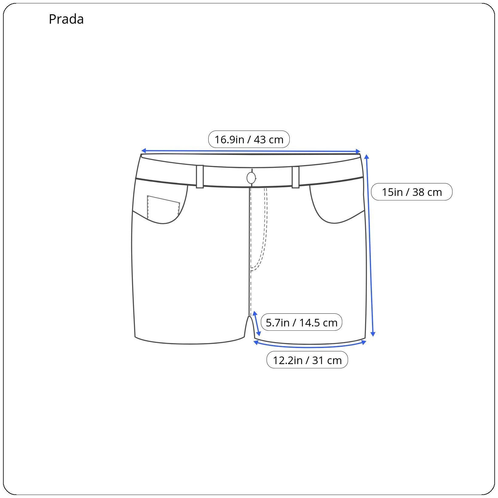 Prada ⚡️QUICK SALE⚡️2006 Prada White Shorts Size 27" / US 4 / IT 40 - 10 Thumbnail