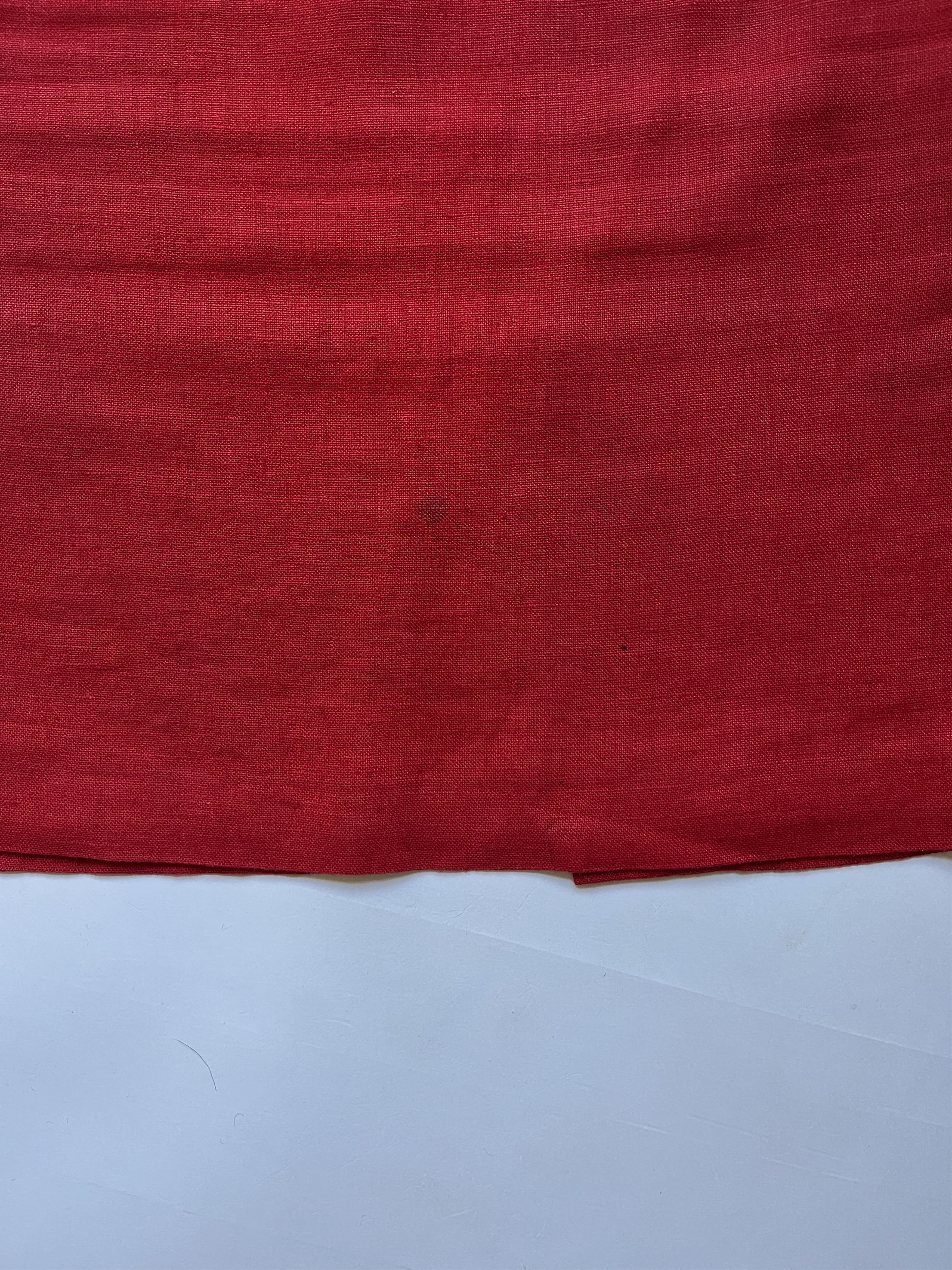 Prada ⚡️QUICK SALE⚡️2011 Prada Red Linen Skirt Size 28" / US 6 / IT 42 - 5 Thumbnail