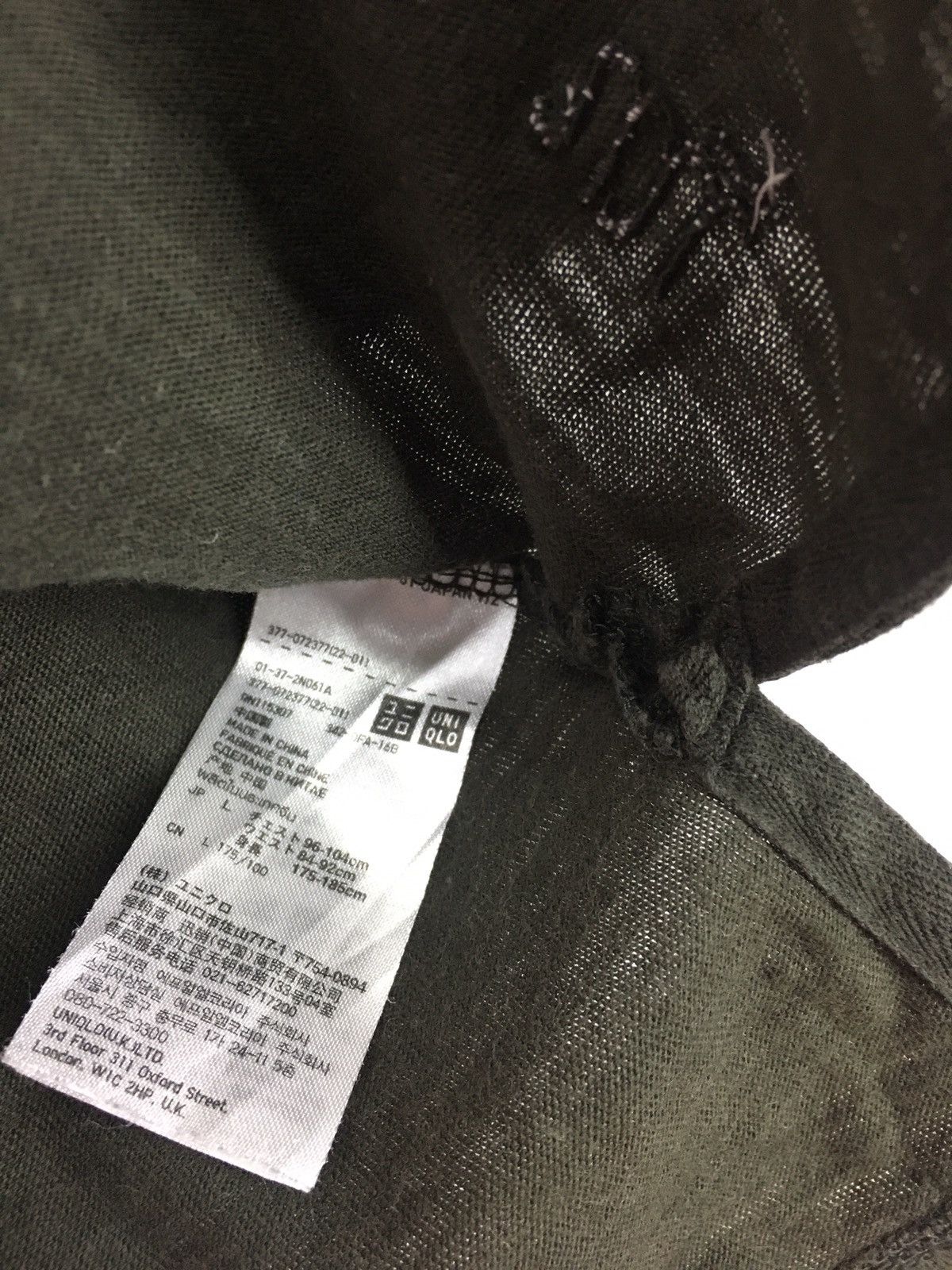 Undercover × Uniqlo Uniqlo x undercover 3 quarter t shirt Size US L / EU 52-54 / 3 - 6 Thumbnail
