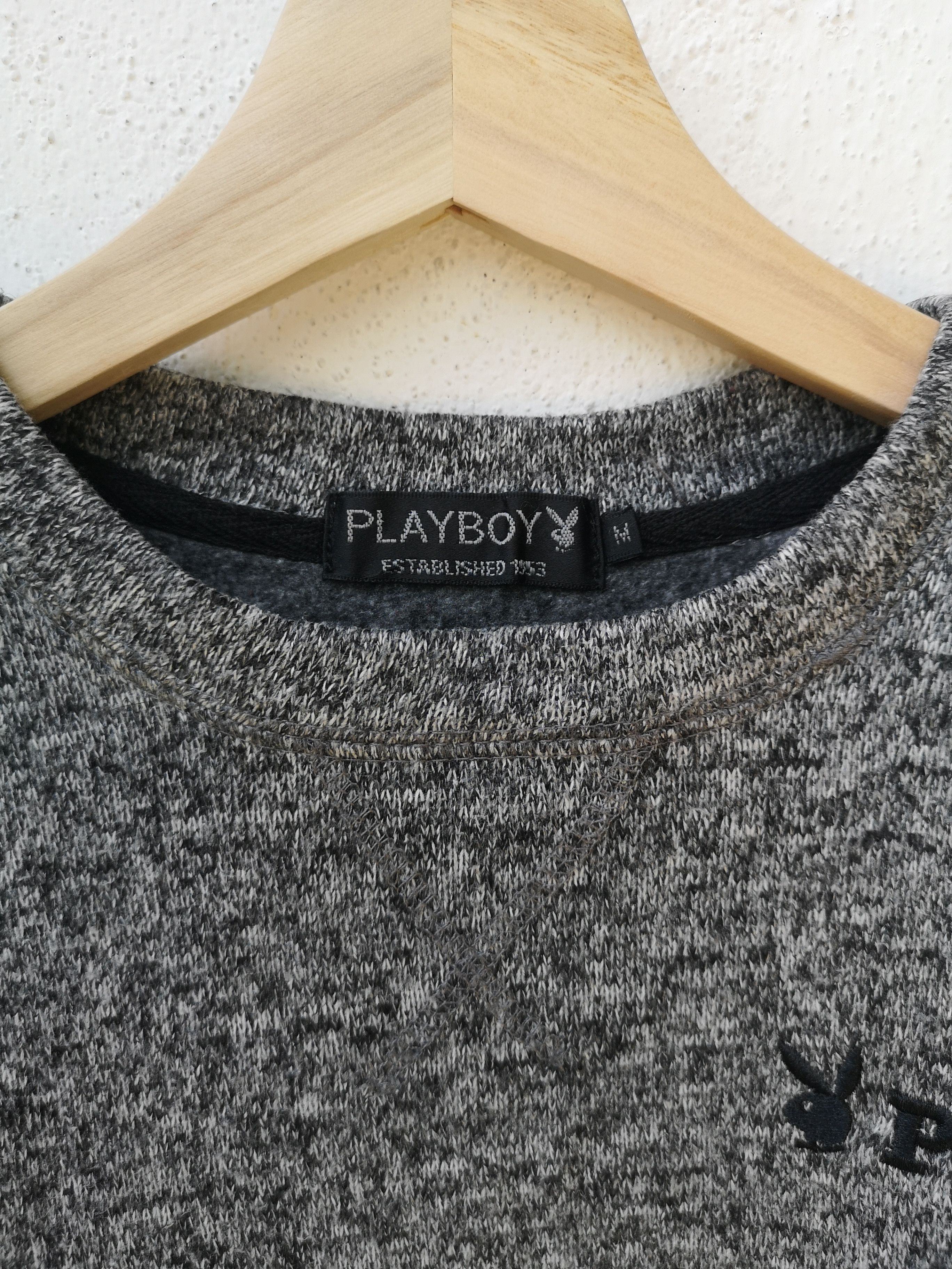 Playboy Sweatshirt Playboy Big Logo Embroidered Spellout Size US M / EU 48-50 / 2 - 3 Thumbnail