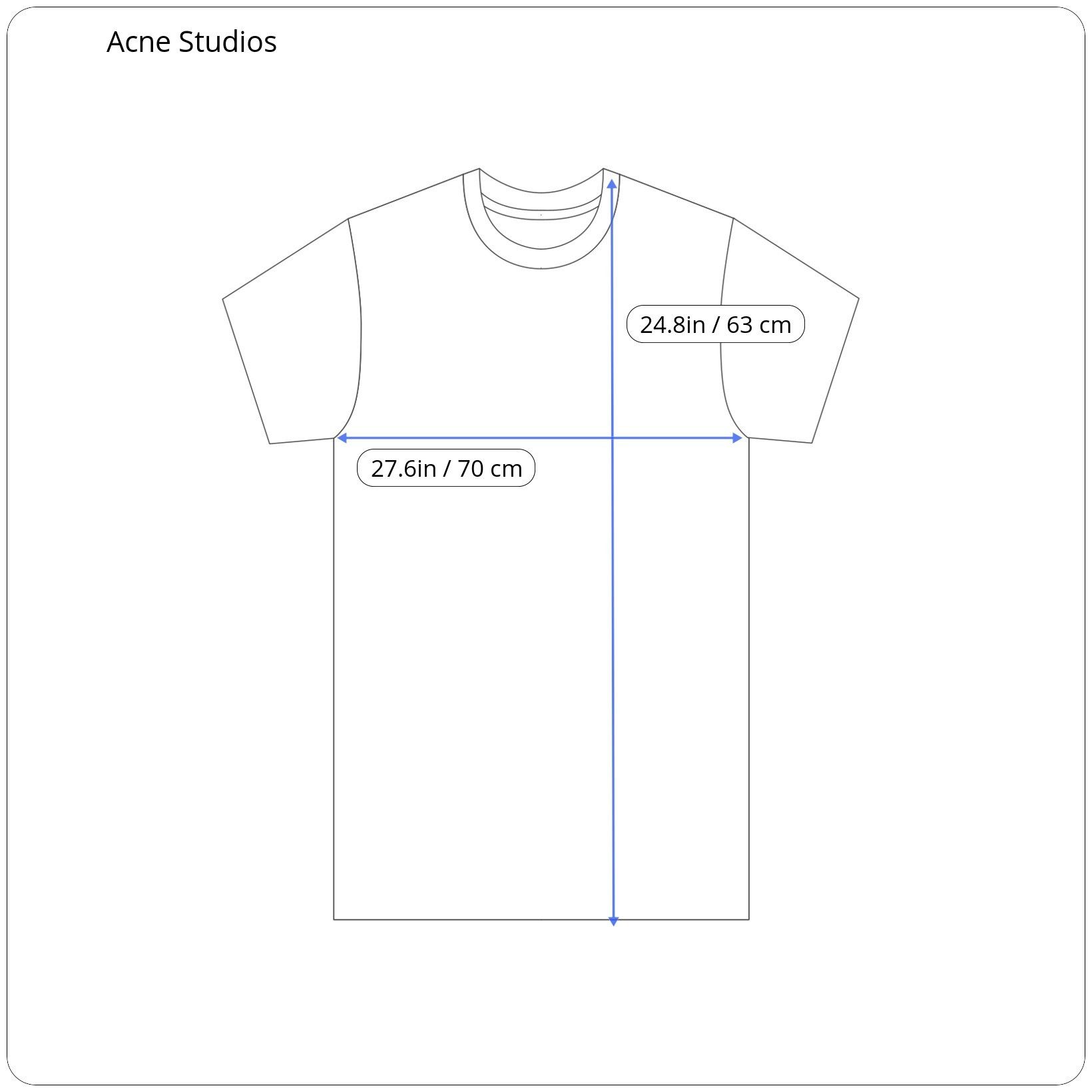 Acne Studios ⚡️QUICK SALE⚡️Acne Studios Lilac & Yellow Oversized T-shirt Size US M / EU 48-50 / 2 - 9 Thumbnail