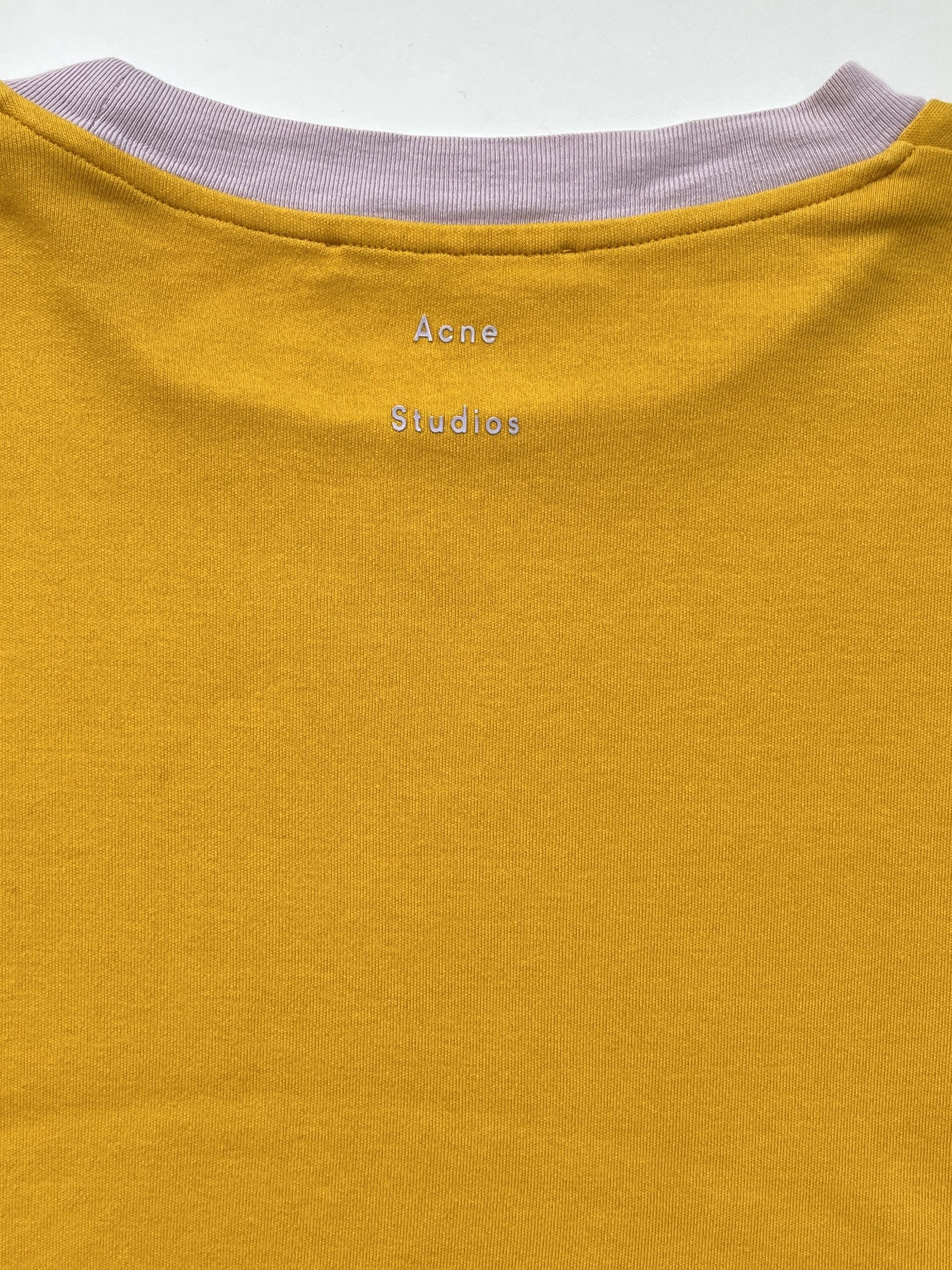 Acne Studios ⚡️QUICK SALE⚡️Acne Studios Lilac & Yellow Oversized T-shirt Size US M / EU 48-50 / 2 - 4 Thumbnail