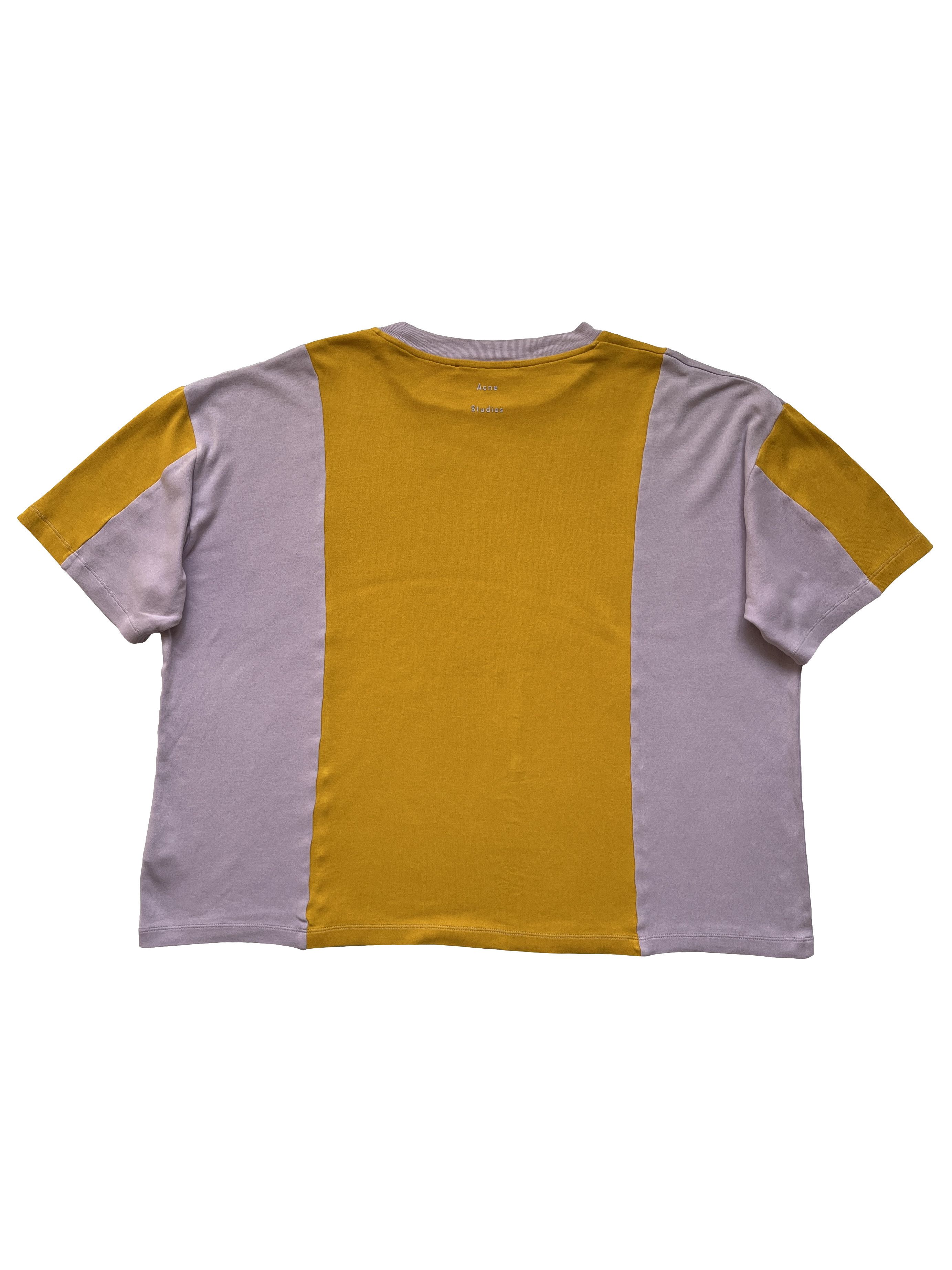 Acne Studios ⚡️QUICK SALE⚡️Acne Studios Lilac & Yellow Oversized T-shirt Size US M / EU 48-50 / 2 - 2 Thumbnail