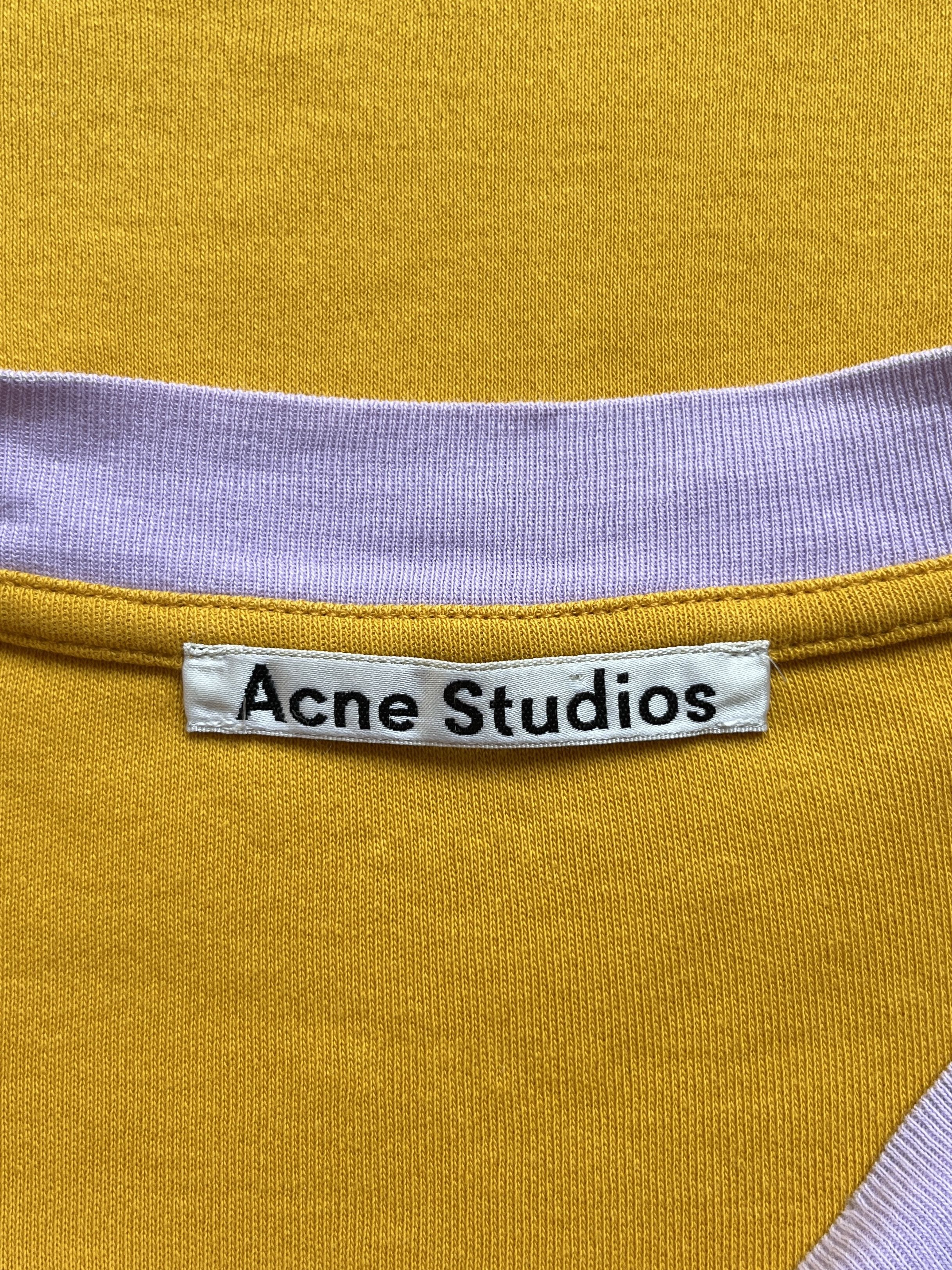 Acne Studios ⚡️QUICK SALE⚡️Acne Studios Lilac & Yellow Oversized T-shirt Size US M / EU 48-50 / 2 - 3 Thumbnail