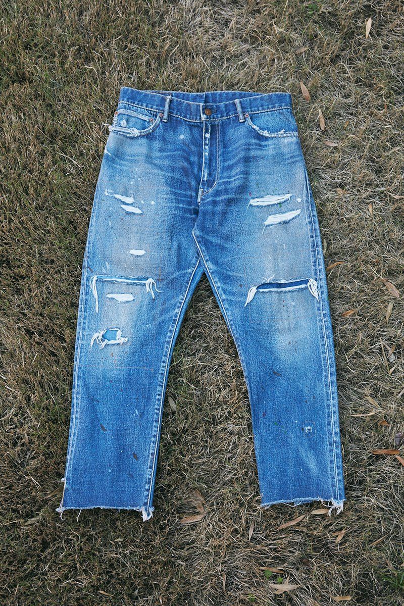 Visvim visvim SS JOURNEYMAN PANTS TACKED CRASH *F.I.L. (18SS