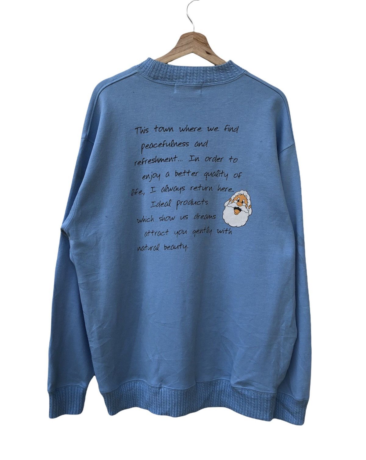Japanese Brand Santaworld Sweatshirt Size US L / EU 52-54 / 3 - 2 Thumbnail