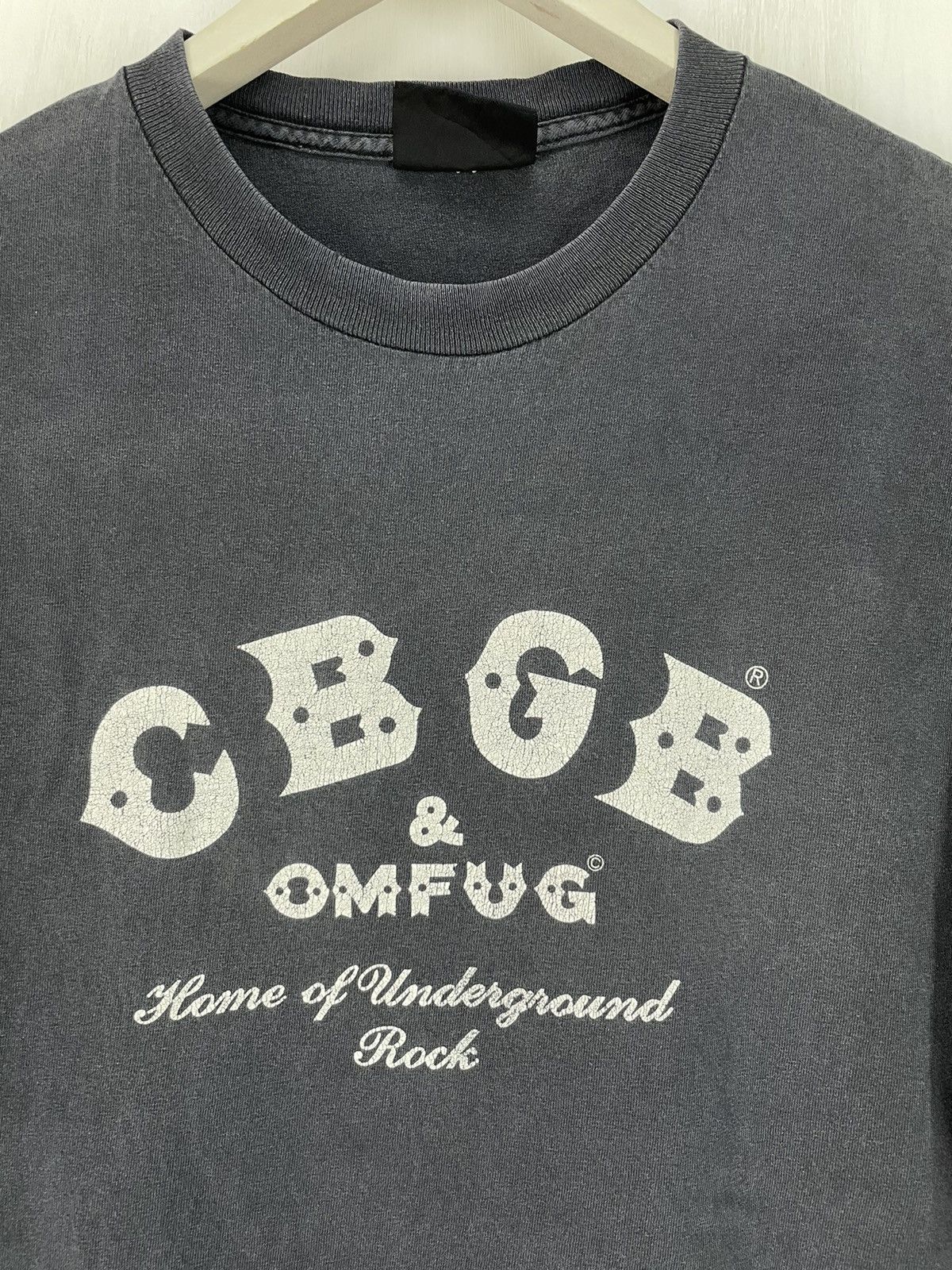 Vintage Vintage Y2K CBGB & OMFUG punk ramones Size US XL / EU 56 / 4 - 3 Thumbnail