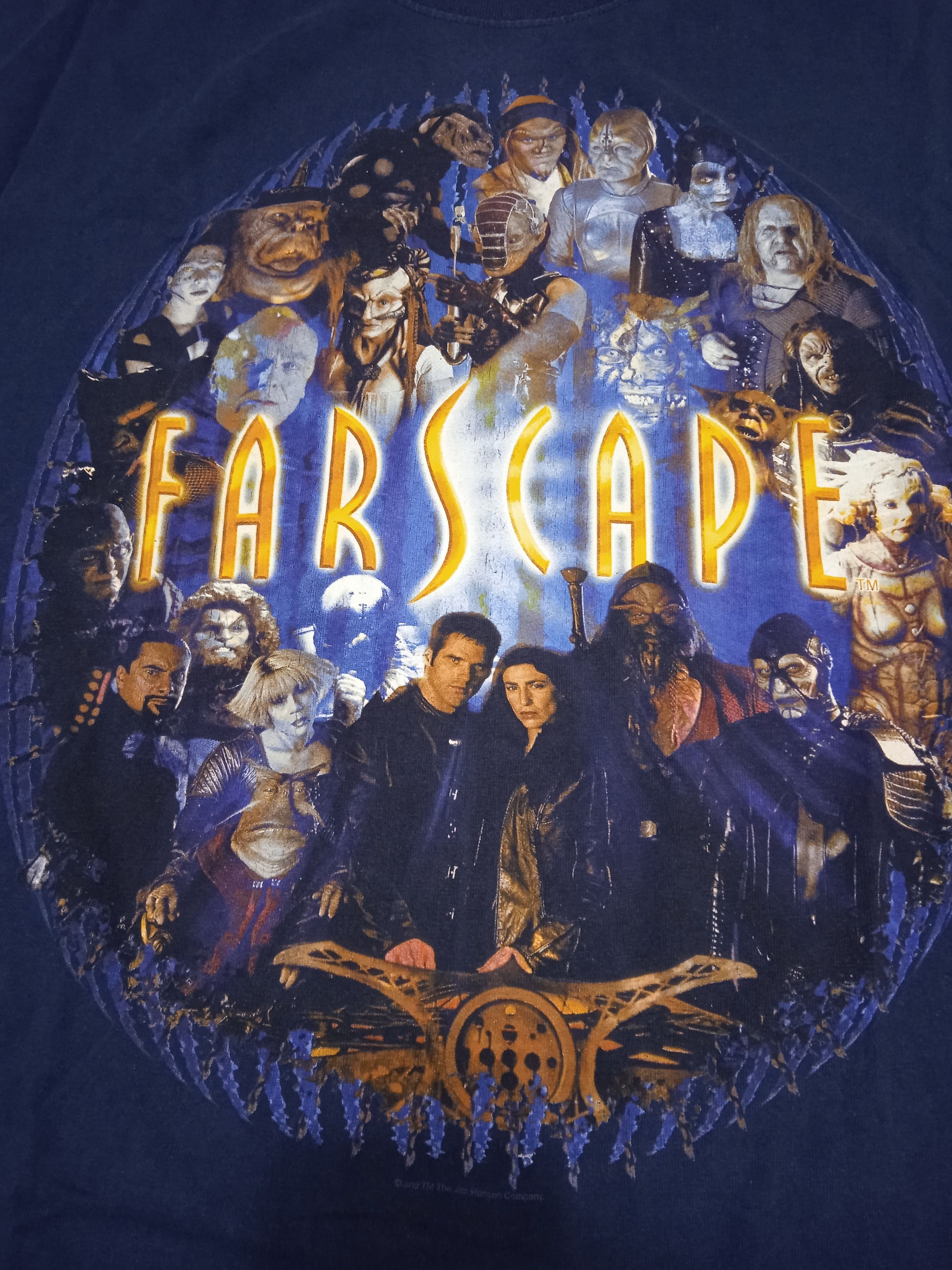Vintage Vintage 2000s Farscape TV Series T-Shirt Size US M / EU 48-50 / 2 - 7 Thumbnail