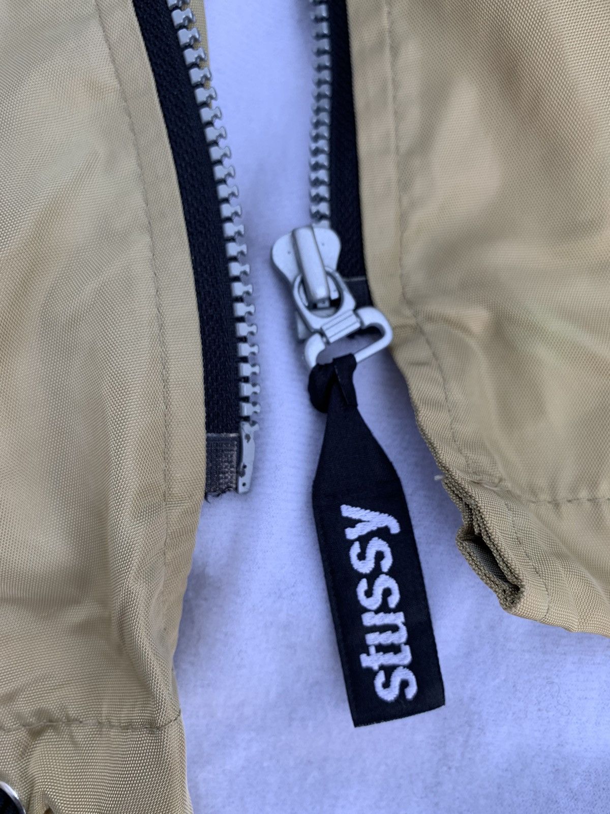 Japanese Brand × Stussy × Vintage Vintage Stussy Light Zipper Jacket With Embroidy Logo Size US L / EU 52-54 / 3 - 9 Thumbnail
