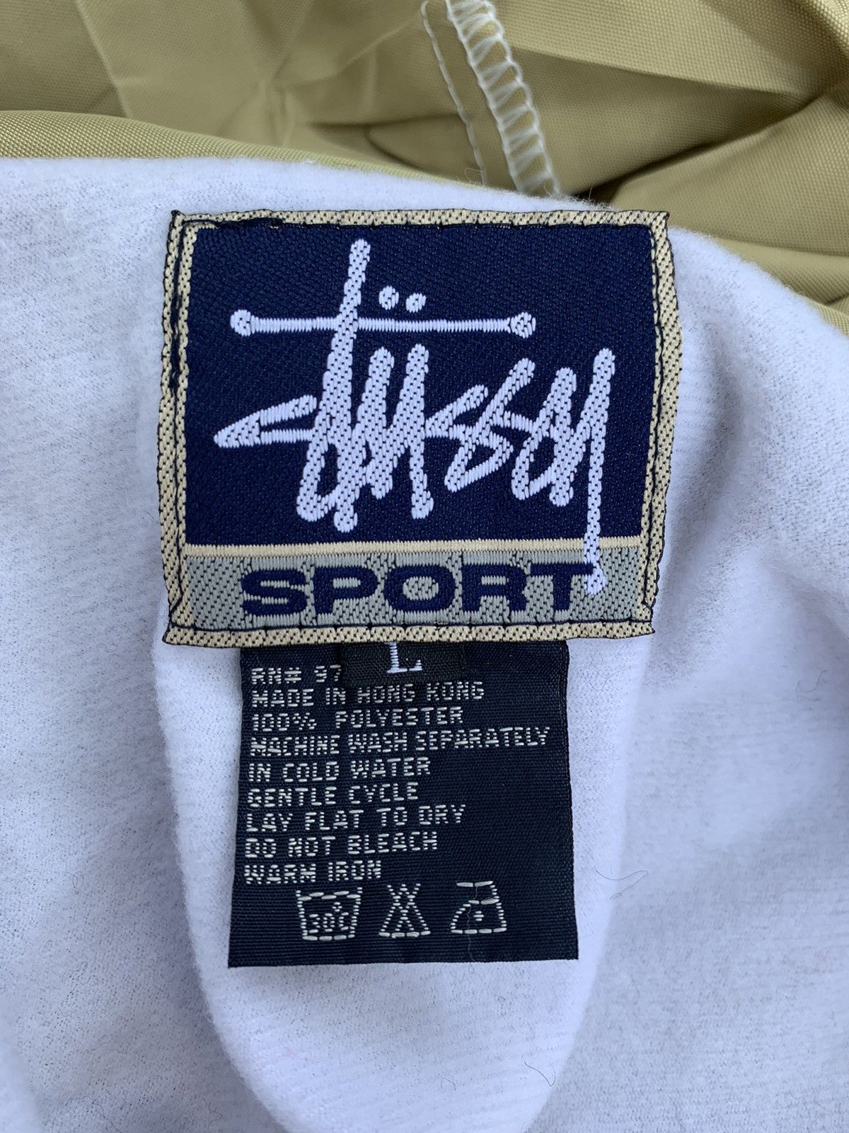 Japanese Brand × Stussy × Vintage Vintage Stussy Light Zipper Jacket With Embroidy Logo Size US L / EU 52-54 / 3 - 8 Thumbnail