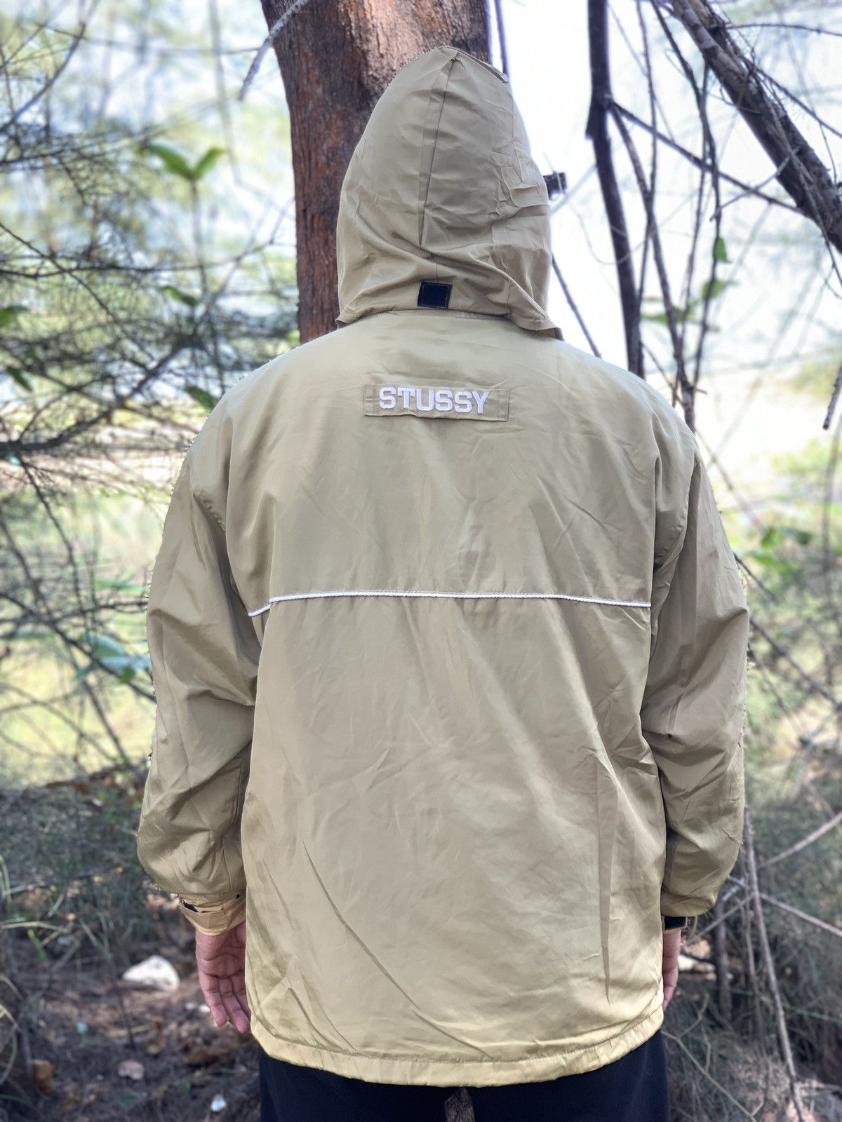 Japanese Brand × Stussy × Vintage Vintage Stussy Light Zipper Jacket With Embroidy Logo Size US L / EU 52-54 / 3 - 4 Thumbnail
