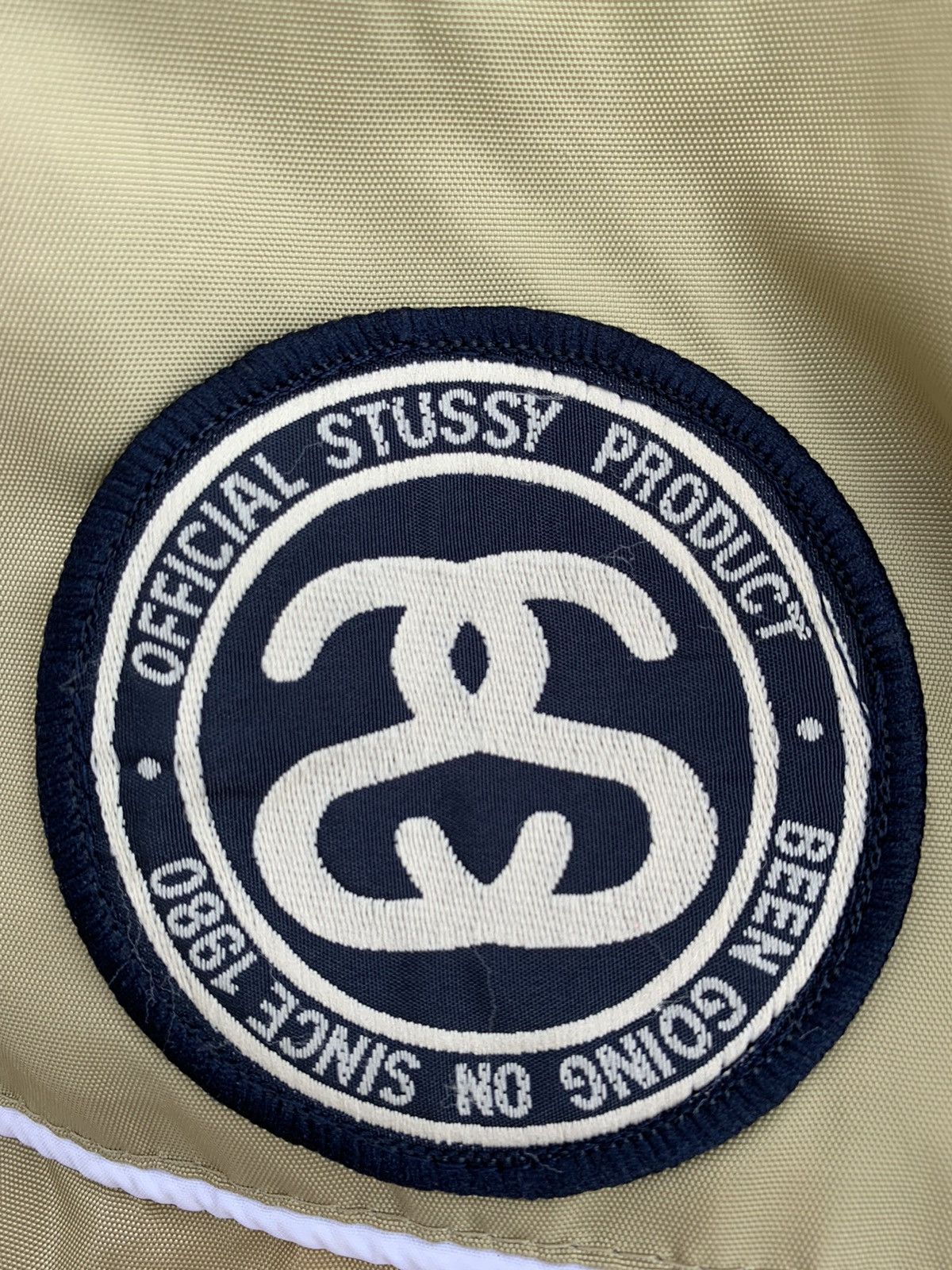 Japanese Brand × Stussy × Vintage Vintage Stussy Light Zipper Jacket With Embroidy Logo Size US L / EU 52-54 / 3 - 6 Thumbnail