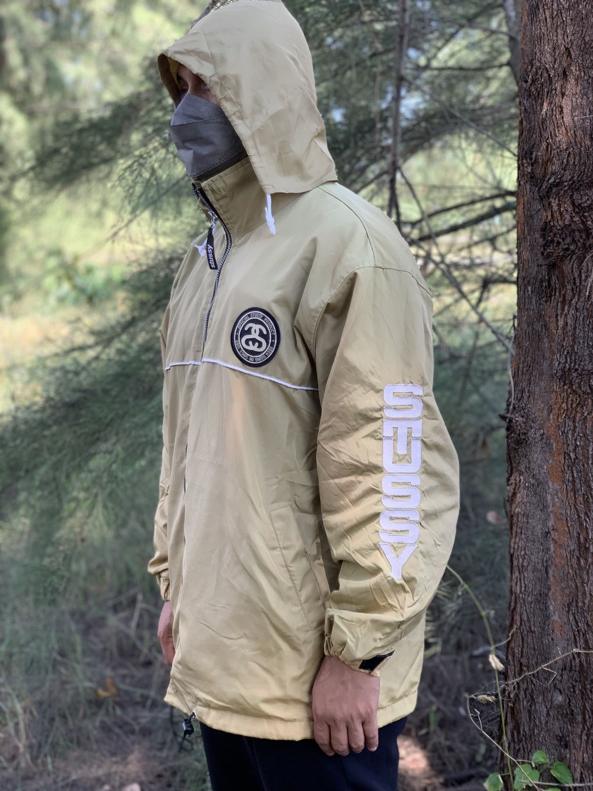 Japanese Brand × Stussy × Vintage Vintage Stussy Light Zipper Jacket With Embroidy Logo Size US L / EU 52-54 / 3 - 3 Thumbnail