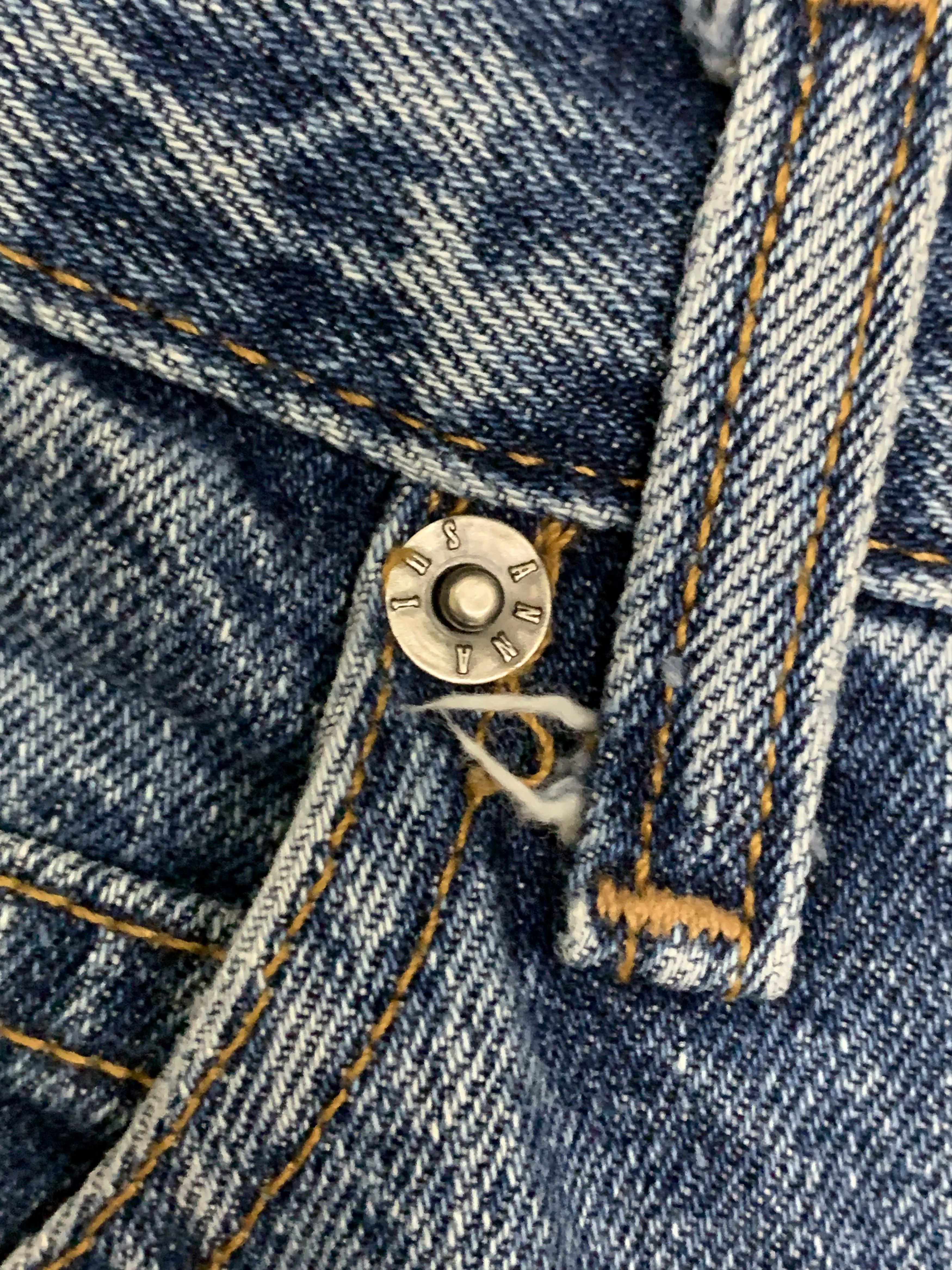 Anna Sui × Japanese Brand × Vintage Vintage Anna Sui Jeans with rare patches skinny Size 28" / US 6 / IT 42 - 10 Thumbnail