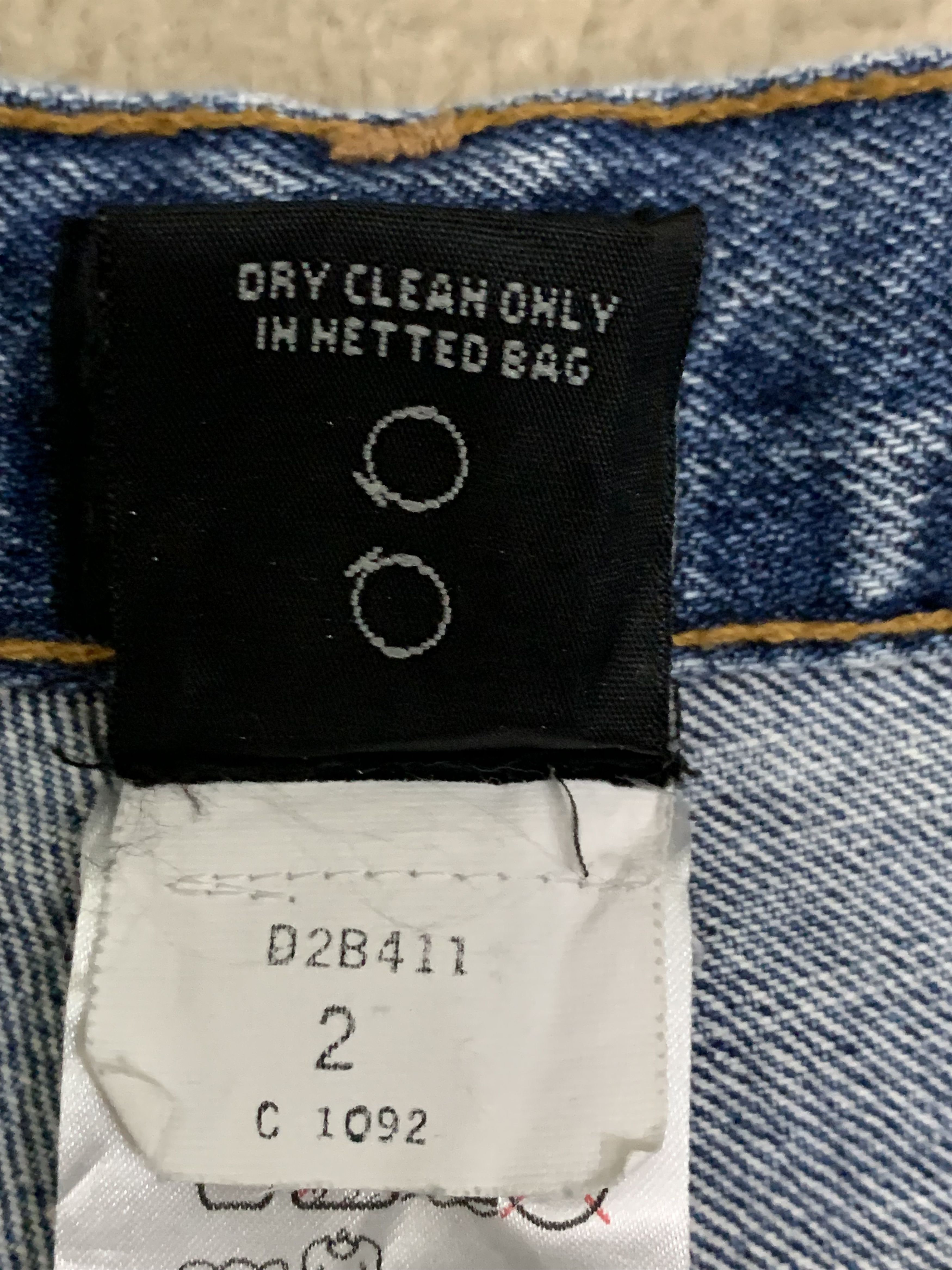 Anna Sui × Japanese Brand × Vintage Vintage Anna Sui Jeans with rare patches skinny Size 28" / US 6 / IT 42 - 14 Thumbnail