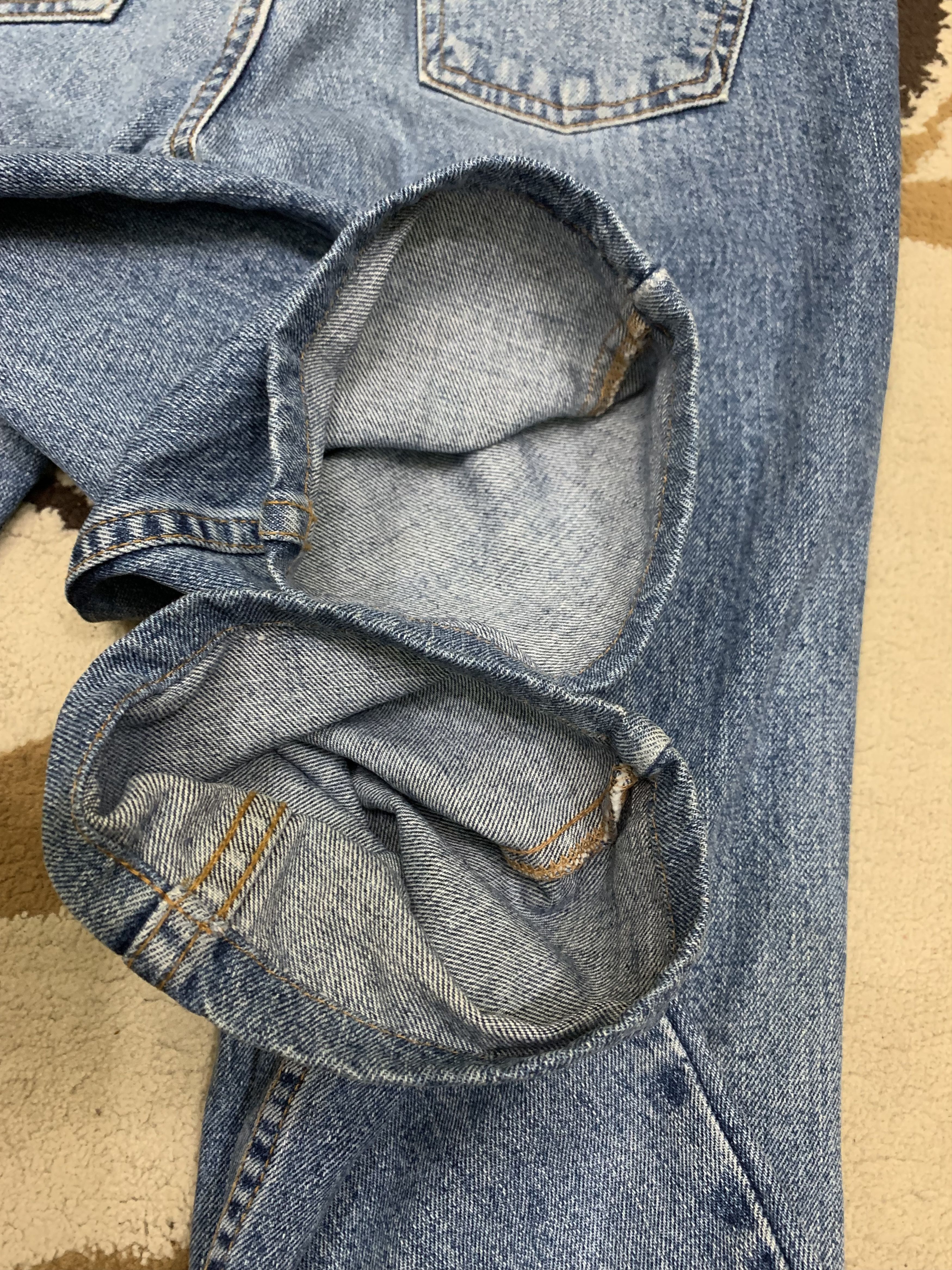 Anna Sui × Japanese Brand × Vintage Vintage Anna Sui Jeans with rare patches skinny Size 28" / US 6 / IT 42 - 21 Thumbnail