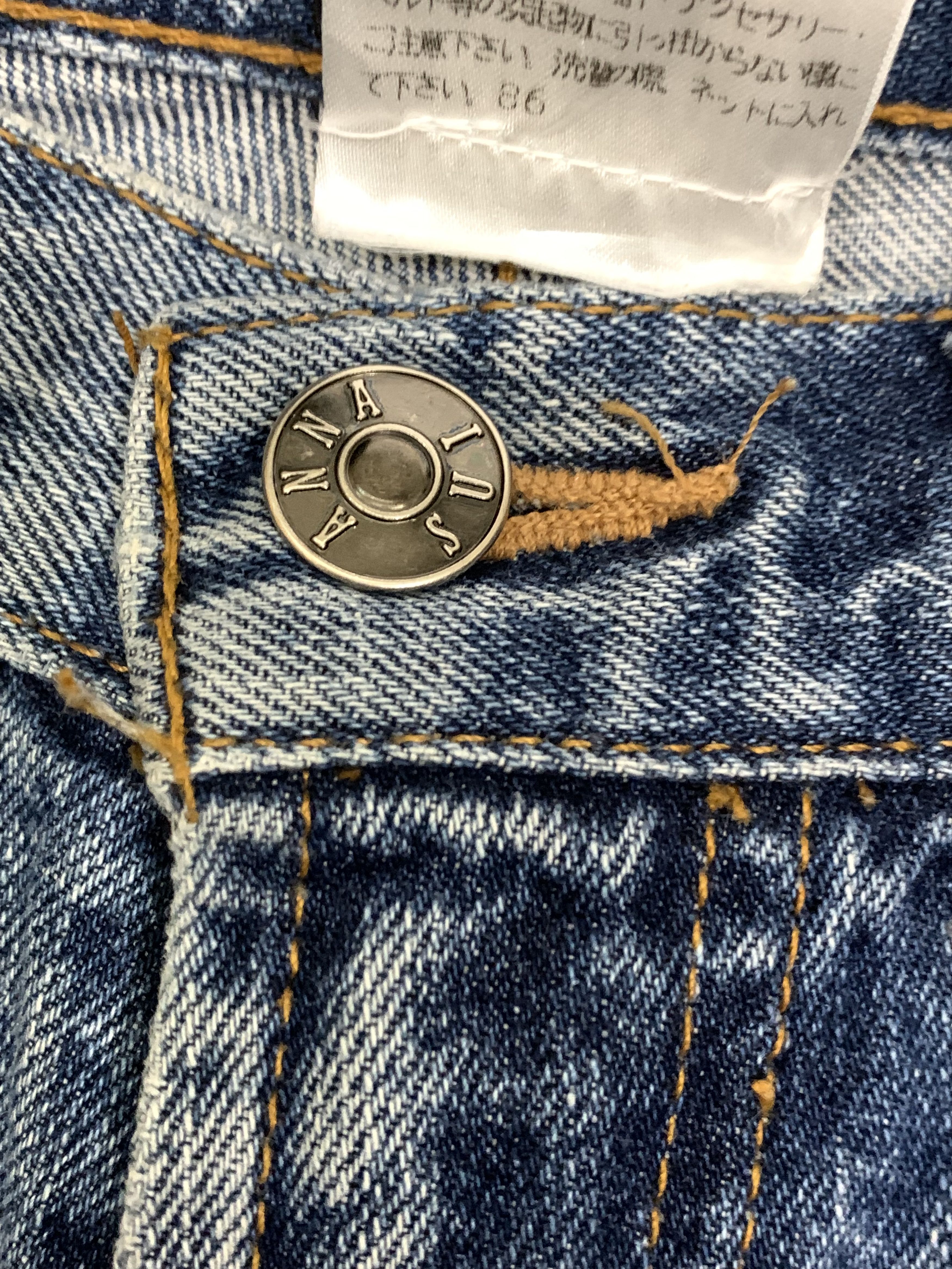 Anna Sui × Japanese Brand × Vintage Vintage Anna Sui Jeans with rare patches skinny Size 28" / US 6 / IT 42 - 9 Thumbnail
