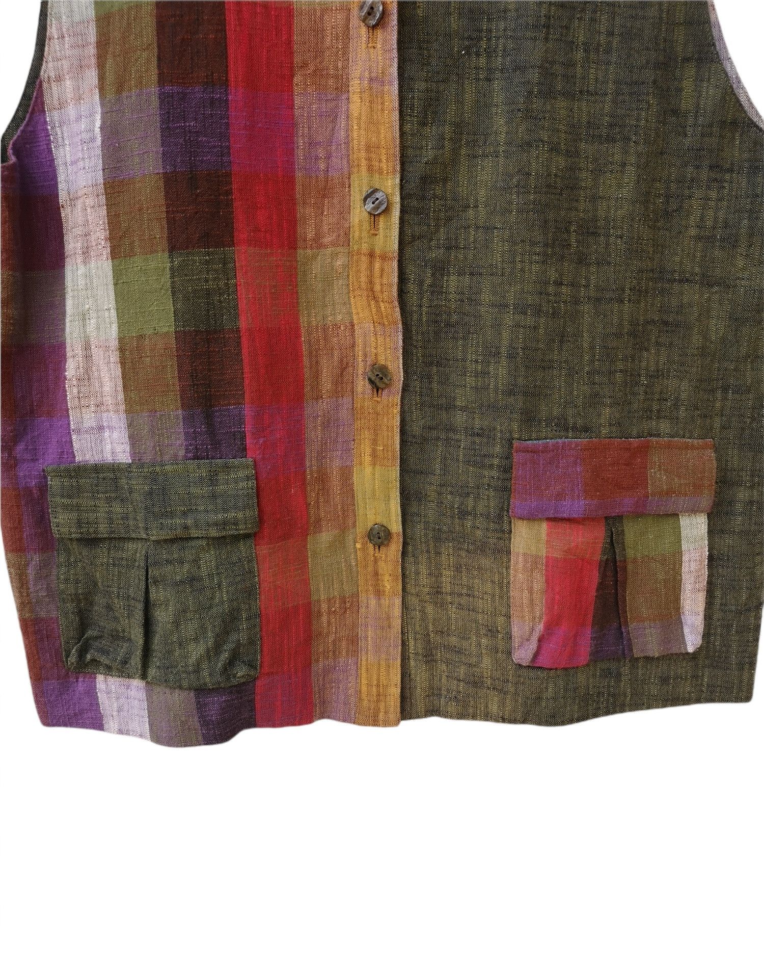 Japanese Brand Japanese Brand Giemon Vest Jacket Inspired by kapital Size US M / EU 48-50 / 2 - 3 Thumbnail