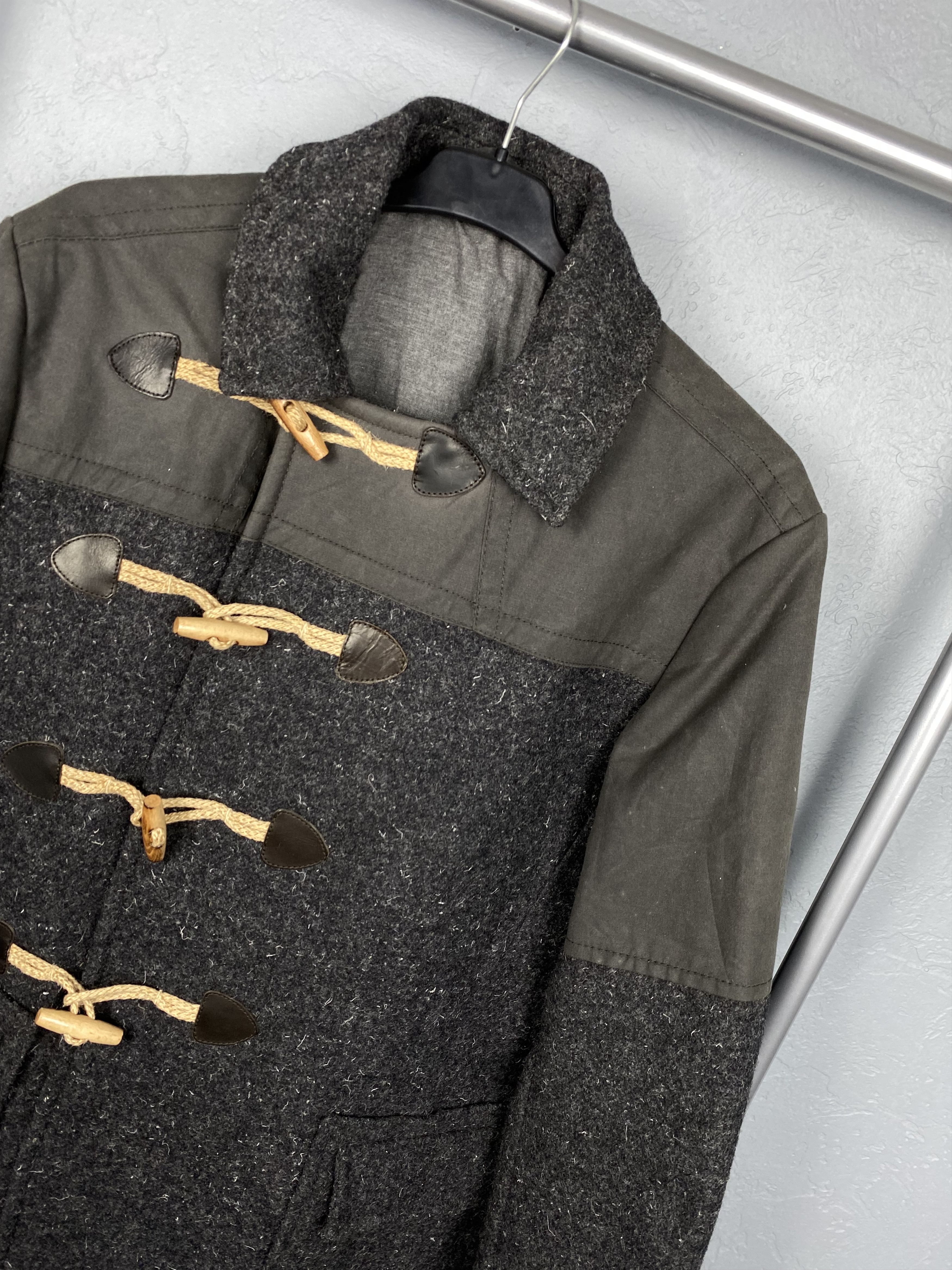 Allsaints NEW Allsaints Mens Wool Canyon Duffle Coat Jacket Size US L / EU 52-54 / 3 - 2 Thumbnail