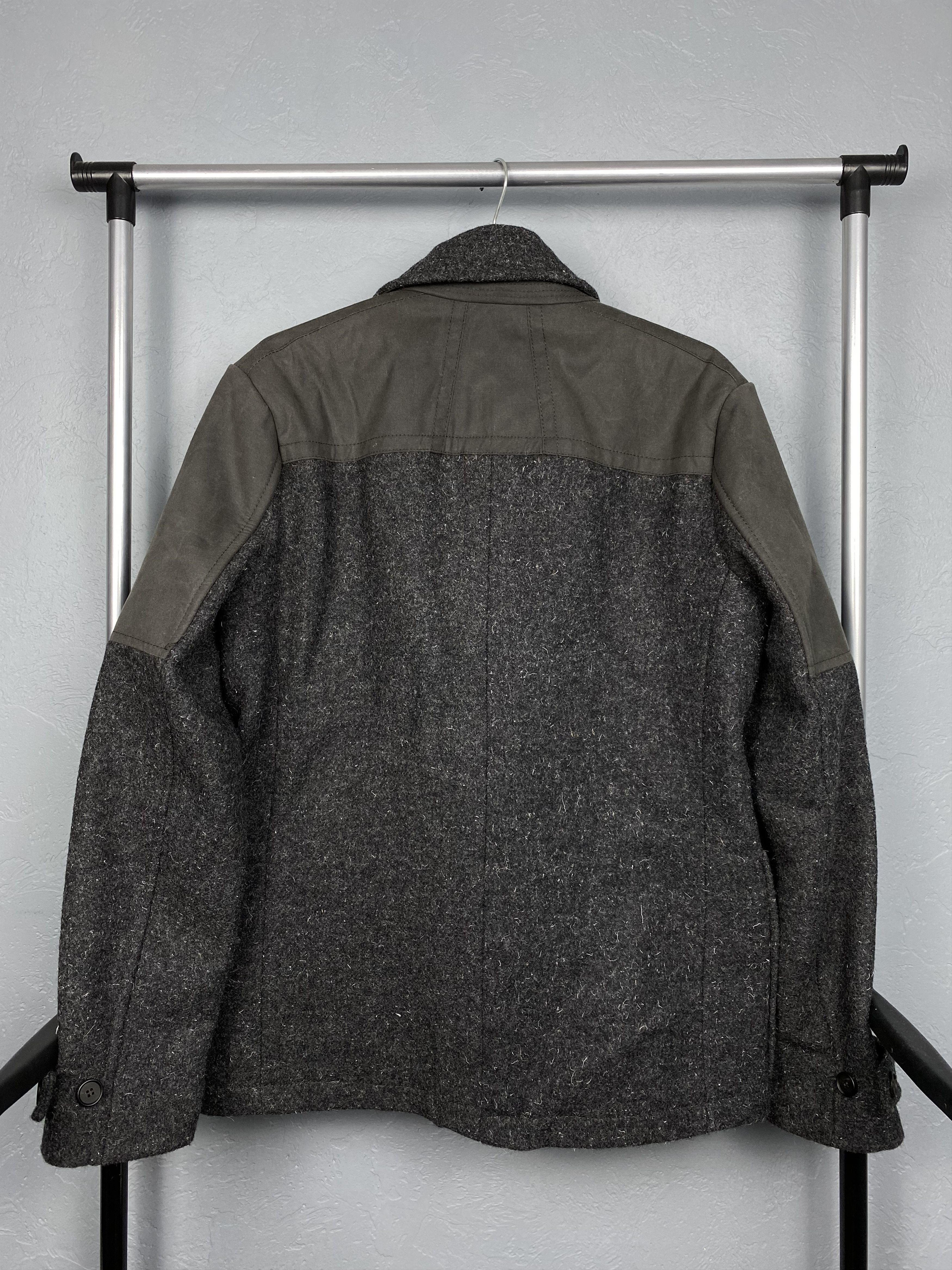 Allsaints NEW Allsaints Mens Wool Canyon Duffle Coat Jacket Size US L / EU 52-54 / 3 - 7 Thumbnail