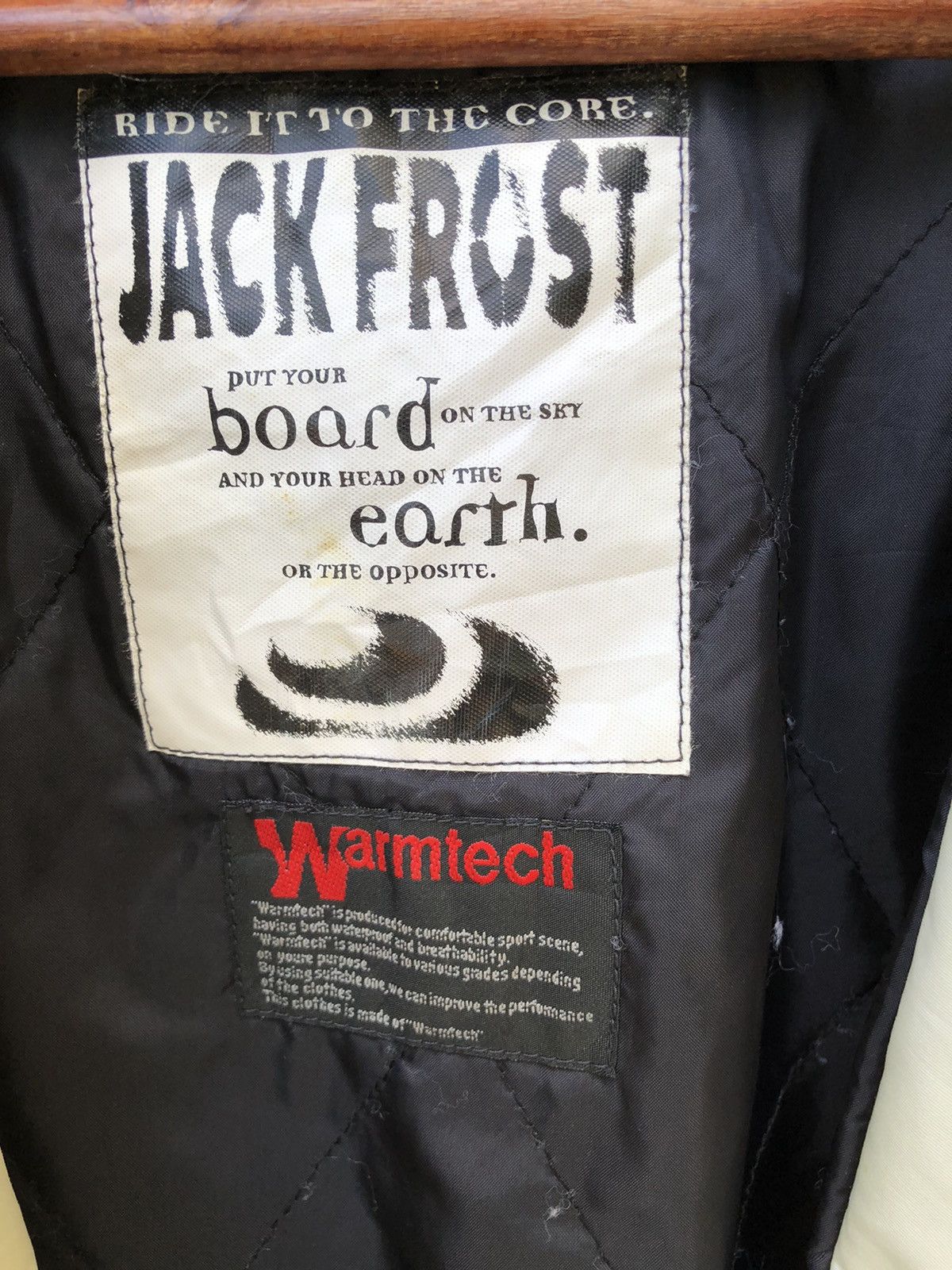 Japanese Brand Jack Frost Jacket put your board on the sky Size US L / EU 52-54 / 3 - 3 Thumbnail