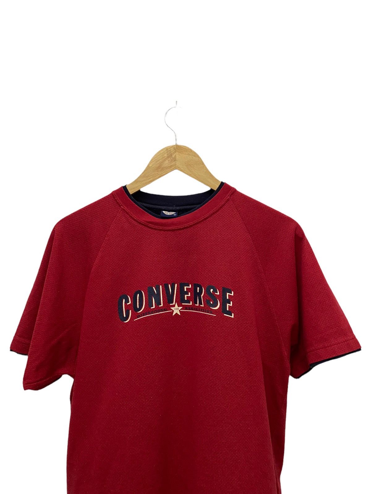 Converse Vintage 90’s Spell Out Converse Jersey Size US M / EU 48-50 / 2 - 2 Thumbnail