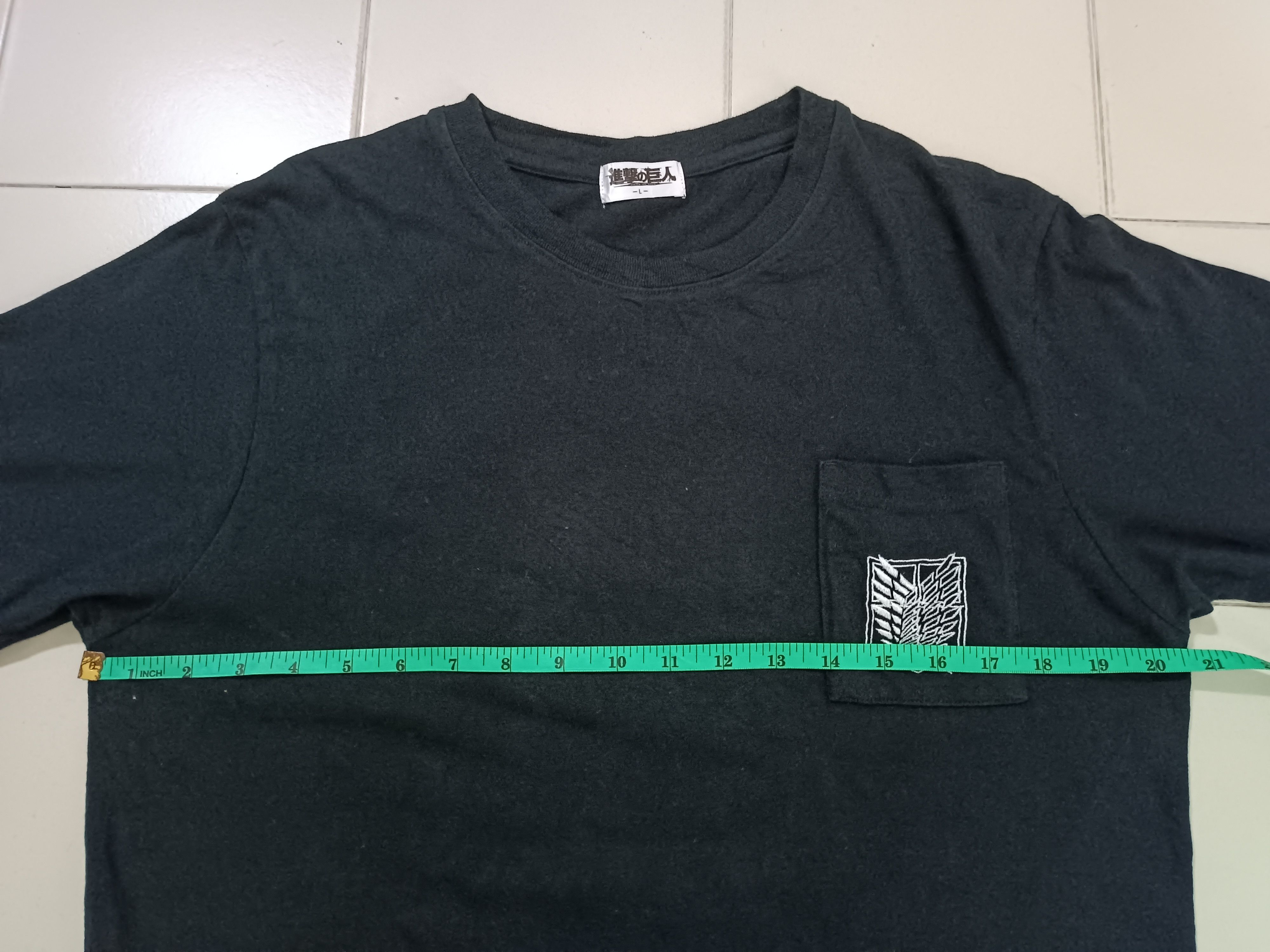 Anime Anime Attack On Titan - Eren Yeager and Levi Tee Shirt Size US L / EU 52-54 / 3 - 8 Thumbnail