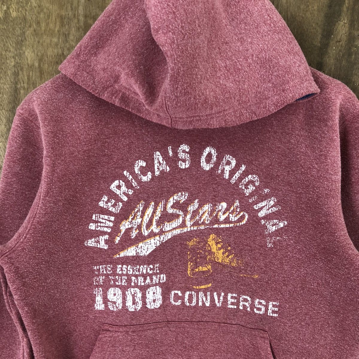 Converse Vintage Converse Faded Pink Sweatshirt Hoodies # 1845 Size US M / EU 48-50 / 2 - 4 Thumbnail