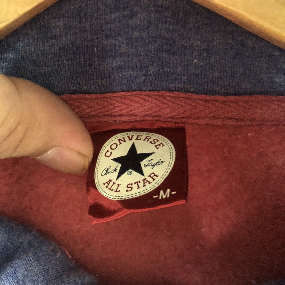 Converse Vintage Converse Faded Pink Sweatshirt Hoodies # 1845 Size US M / EU 48-50 / 2 - 6 Thumbnail