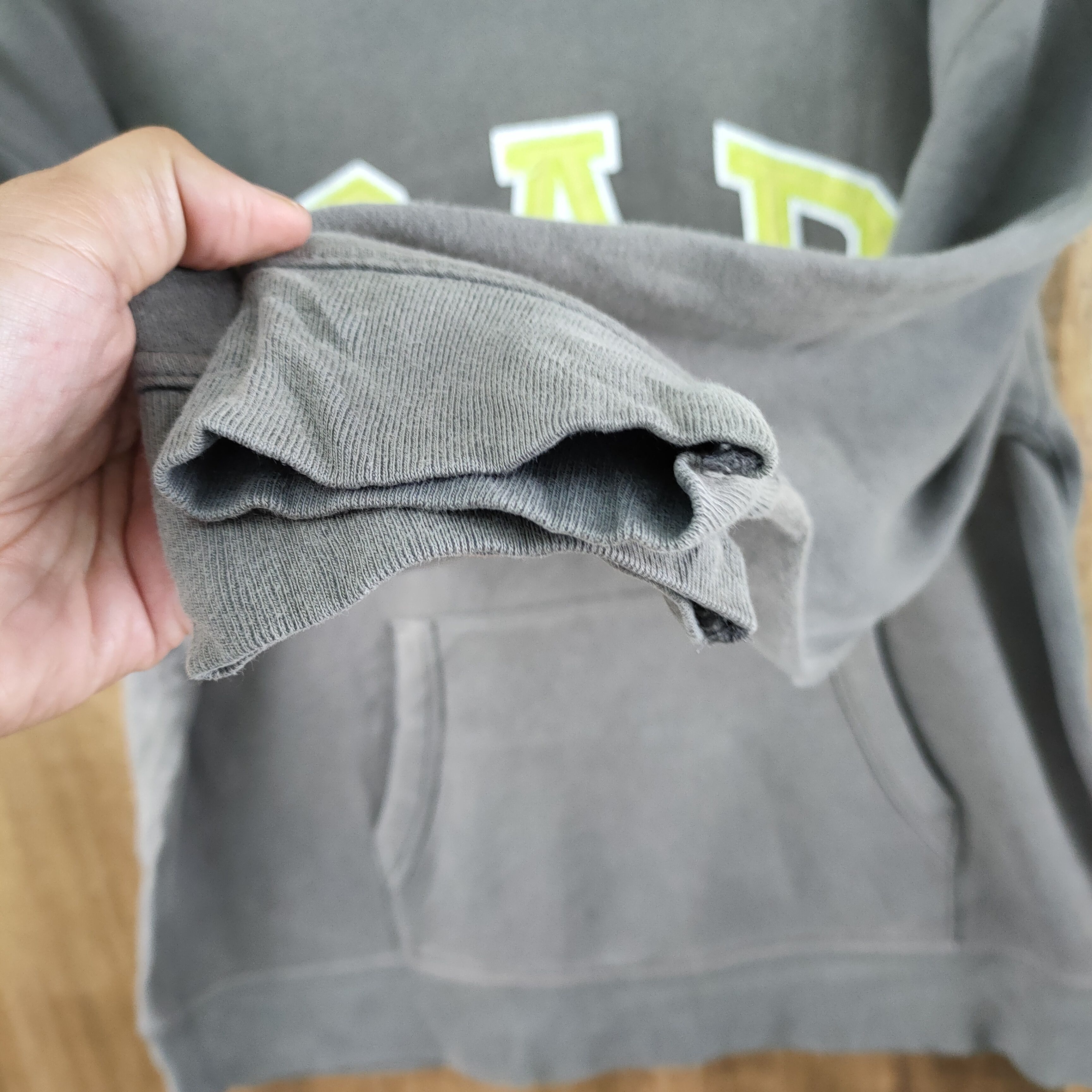 Gap GAP FADED GRAY SWEATSHIRT HOODIES KANYE WEST STYLE Size US M / EU 48-50 / 2 - 8 Thumbnail