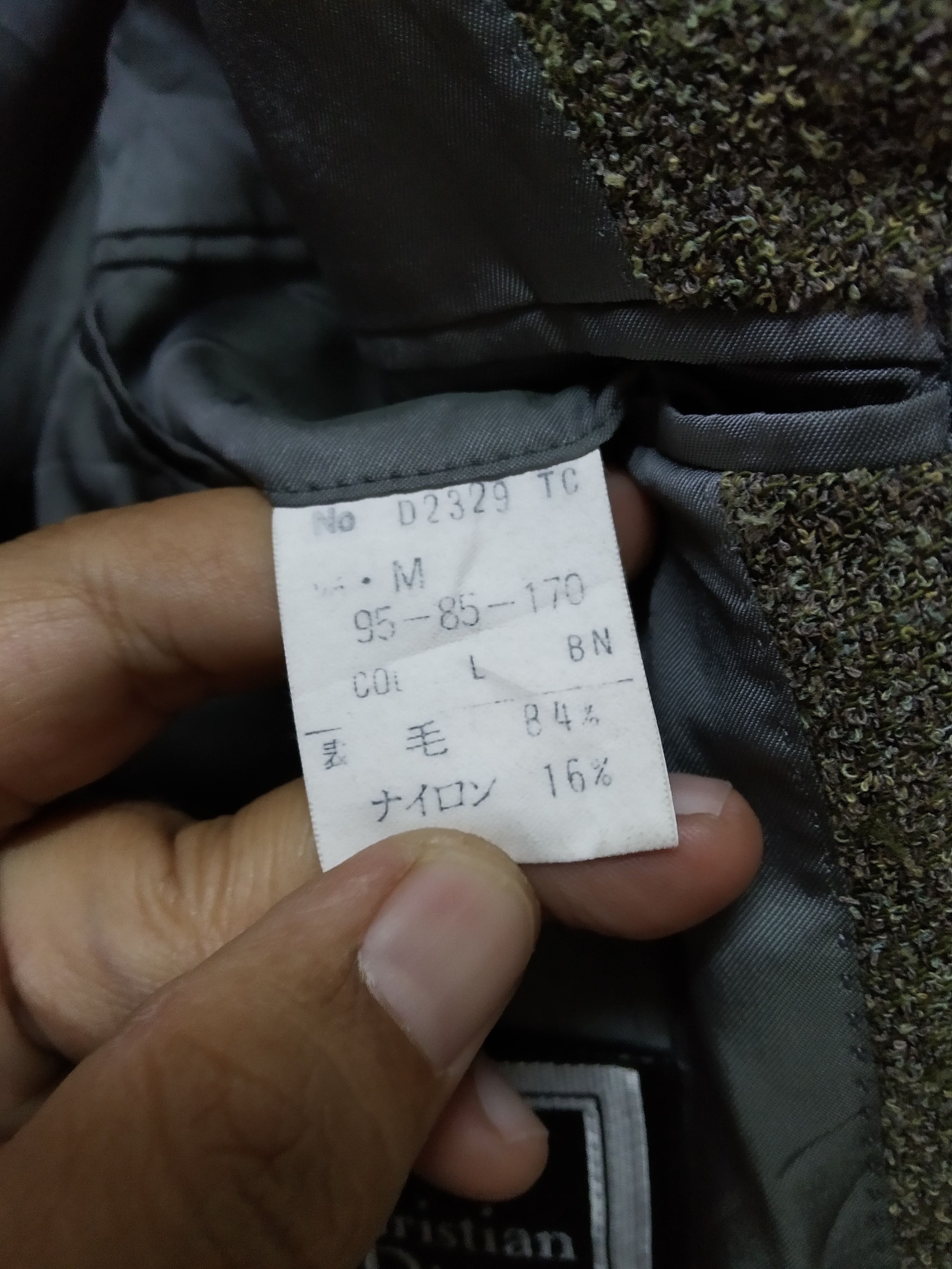 Christian Dior Monsieur Christian Dior Blazer Size 40R - 7 Thumbnail