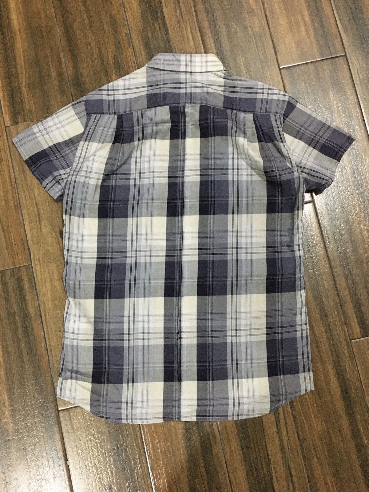 Kris Van Assche KRISVANASSCHE GREY CHECK SHIRT Size M / US 6-8 / IT 42-44 - 2 Thumbnail
