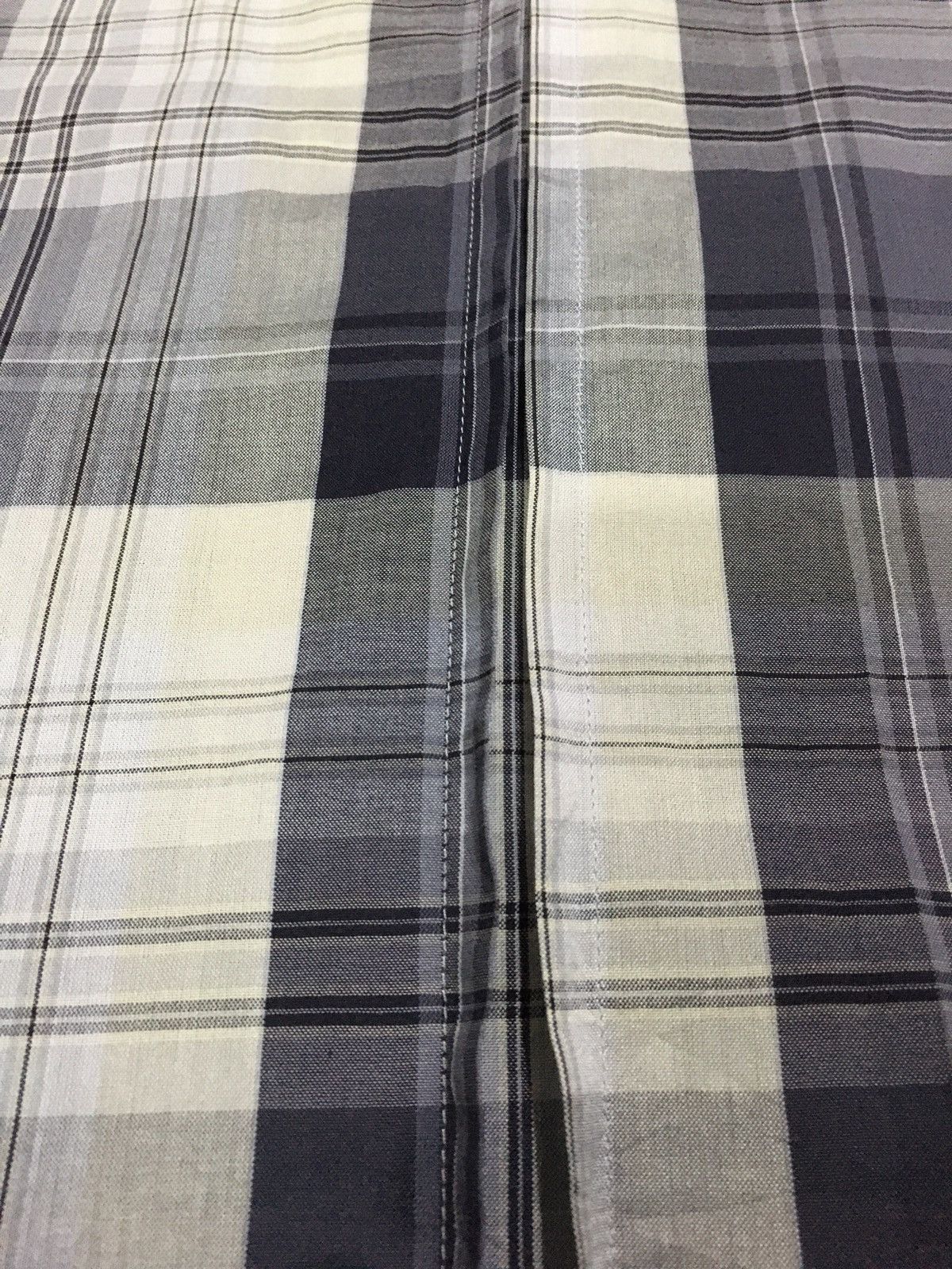 Kris Van Assche KRISVANASSCHE GREY CHECK SHIRT Size M / US 6-8 / IT 42-44 - 7 Thumbnail