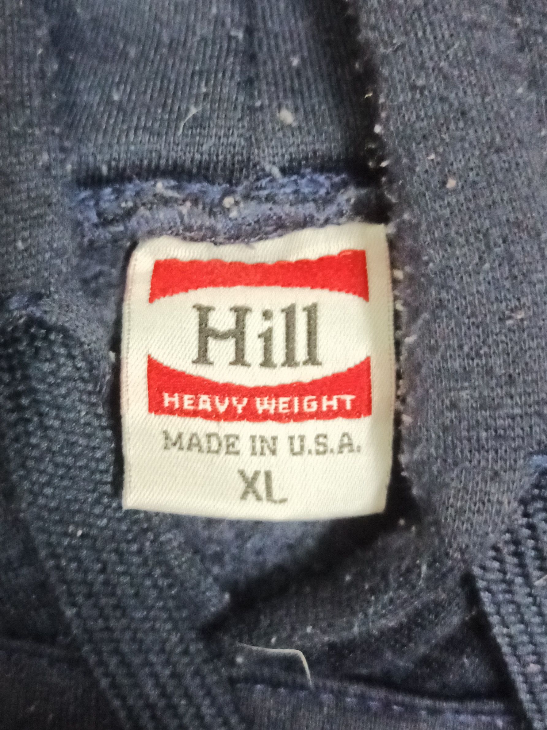 Vintage 🔥 VINTAGE HILL PLAIN MADE IN USA HOODIE SWEATSHIRT🔥 Size US XL / EU 56 / 4 - 3 Thumbnail